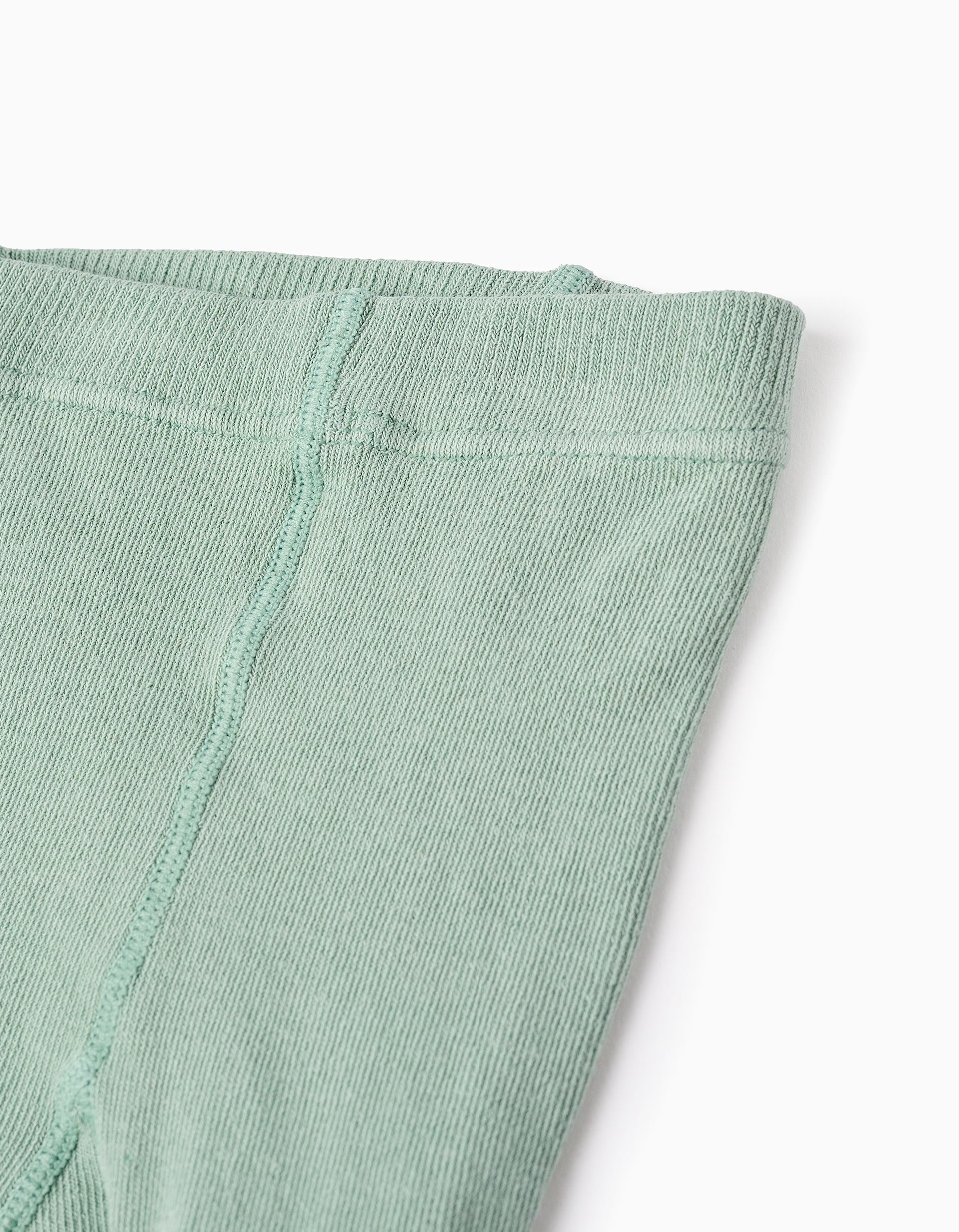 COLLANT ANTIPILLING, LIGHT GREEN, 11/14-TIGHTS-BABY GIRL
