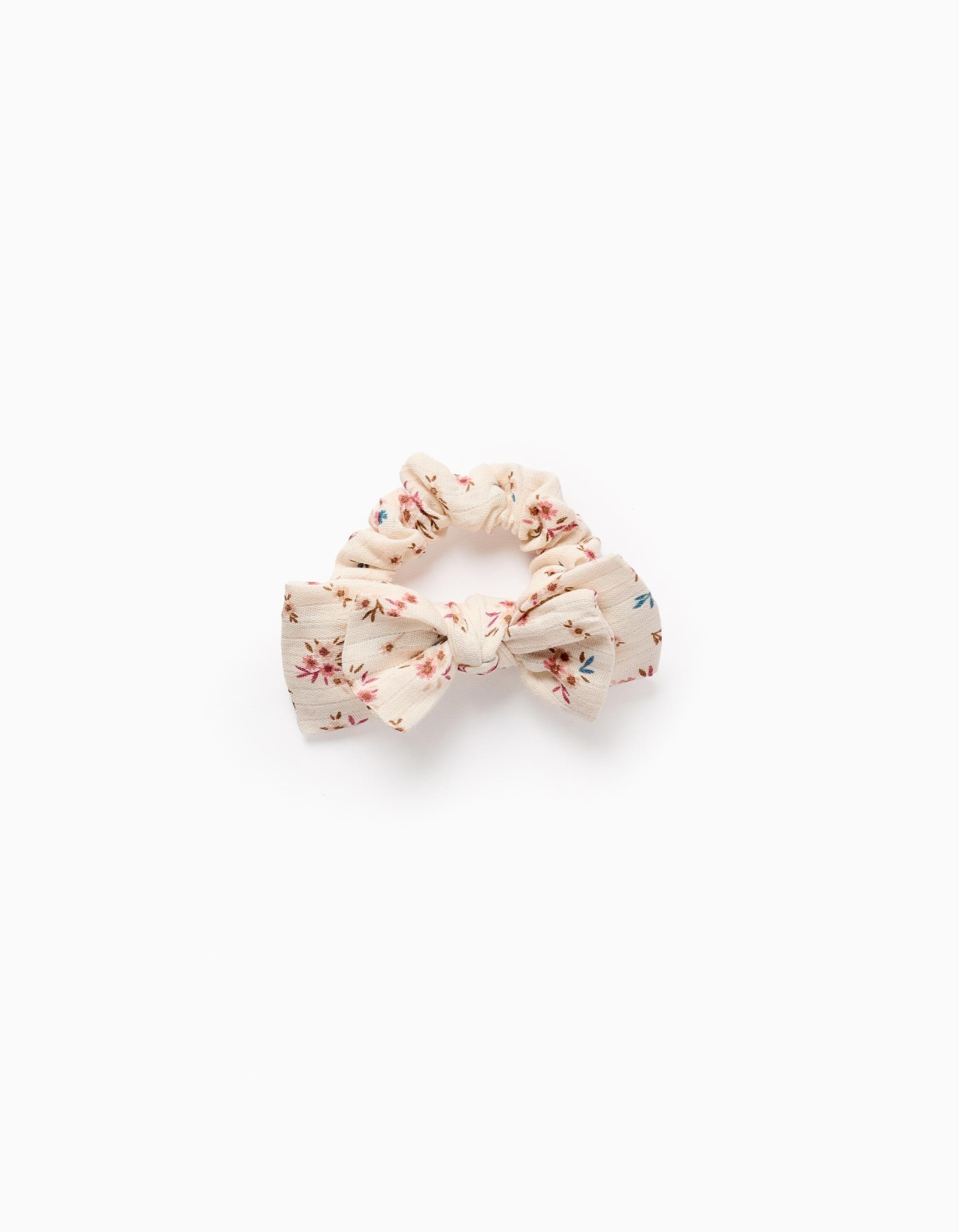 HAIR ELASTIC AOP, LIGHT BEIGE, ÚNICO-HAIR ACCESSORY -KID GIRL