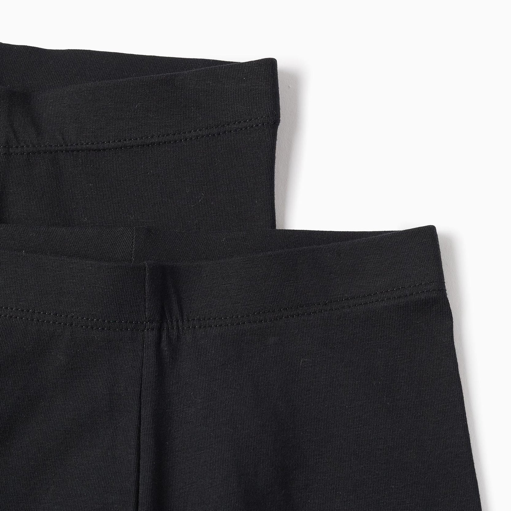 Pack of 2 Leggings for Girls, Black