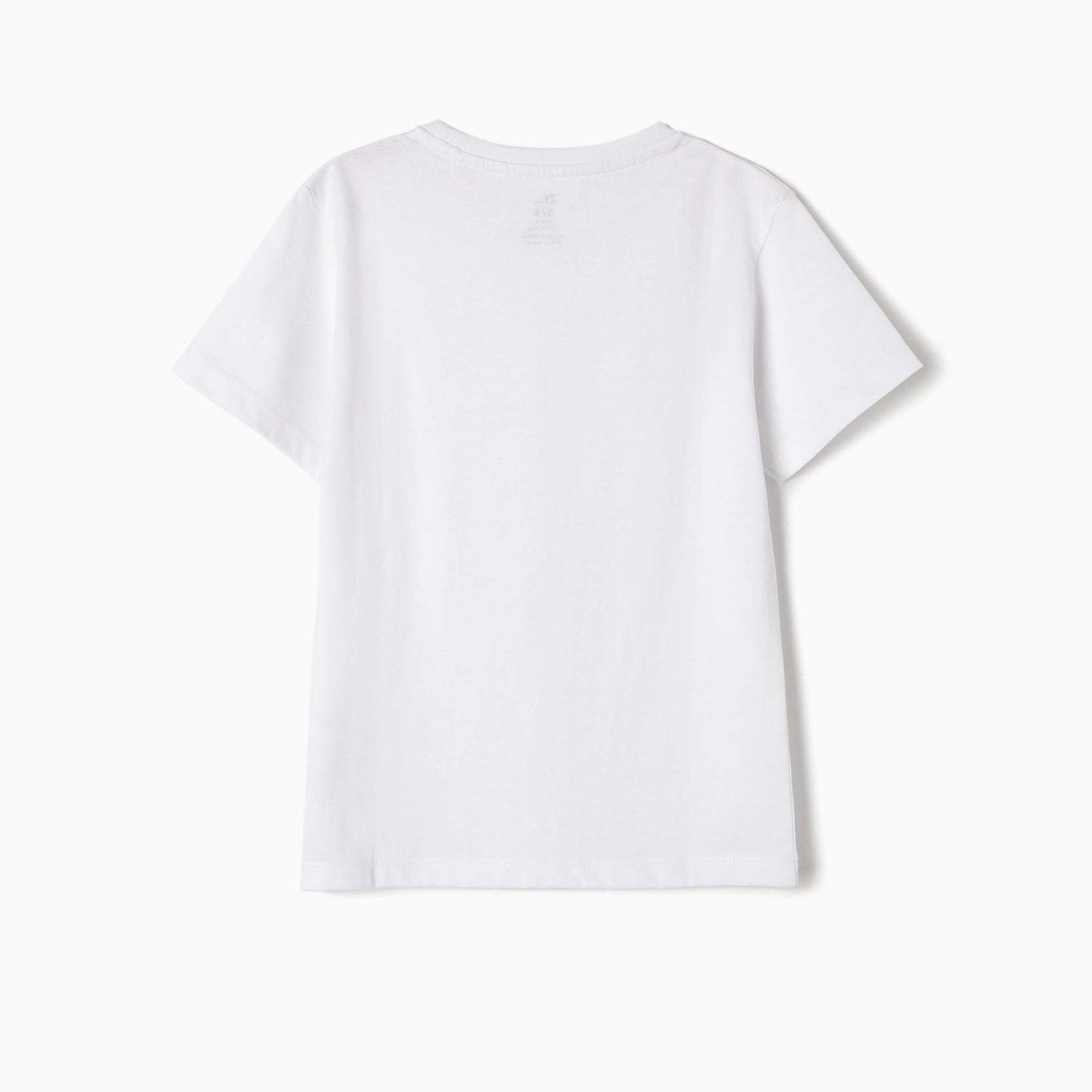 2 Plain T-Shirts for Boys, White