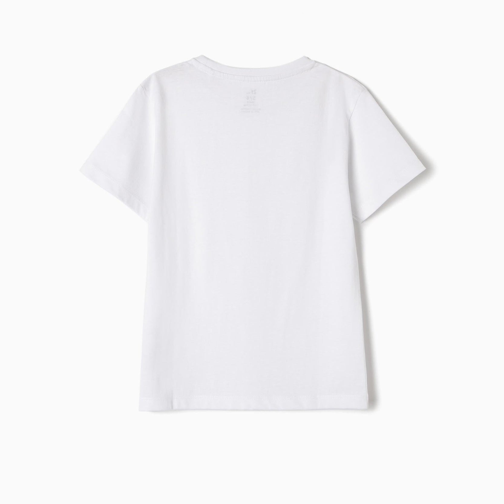 2 Plain T-Shirts for Boys, White
