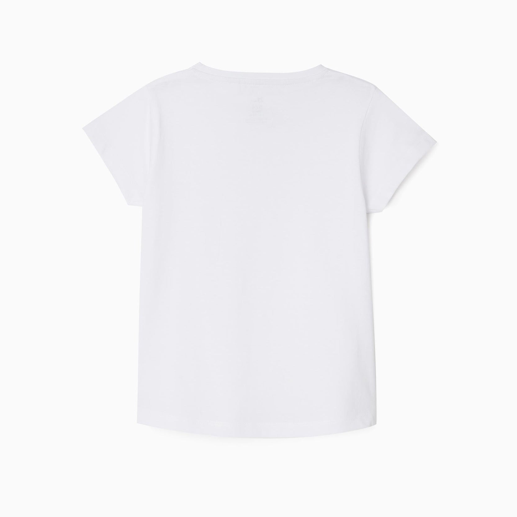 2 Plain T-Shirts for Girls, White