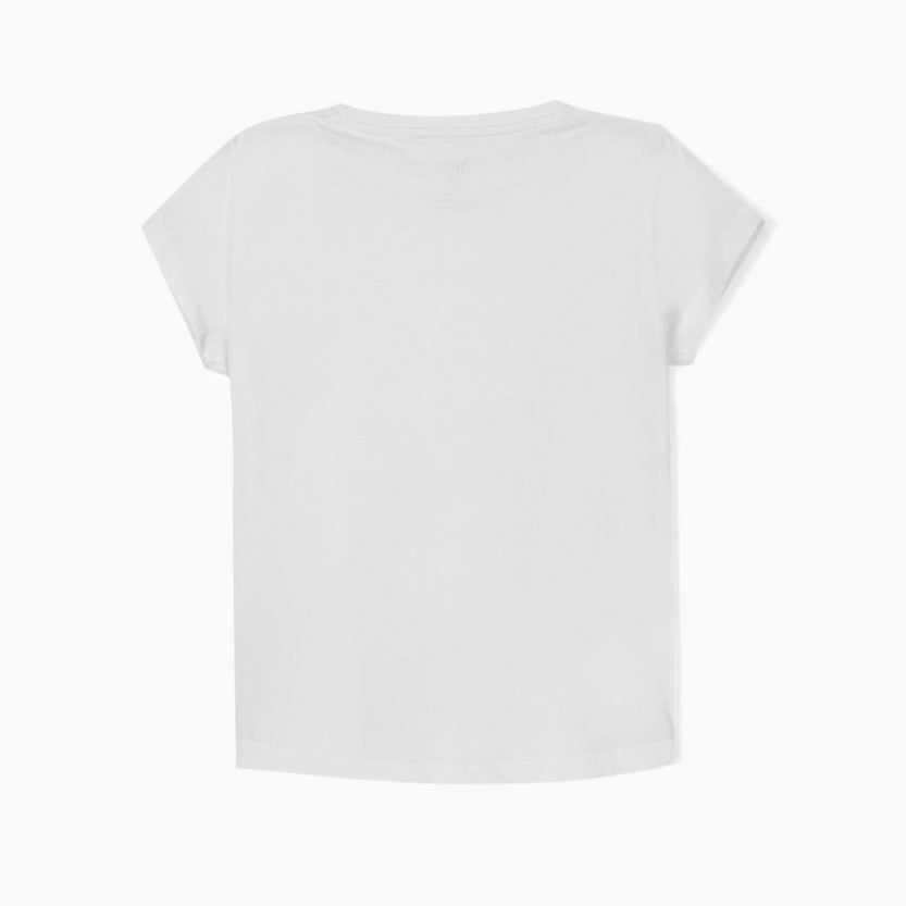 2 Plain T-Shirts for Girls, White