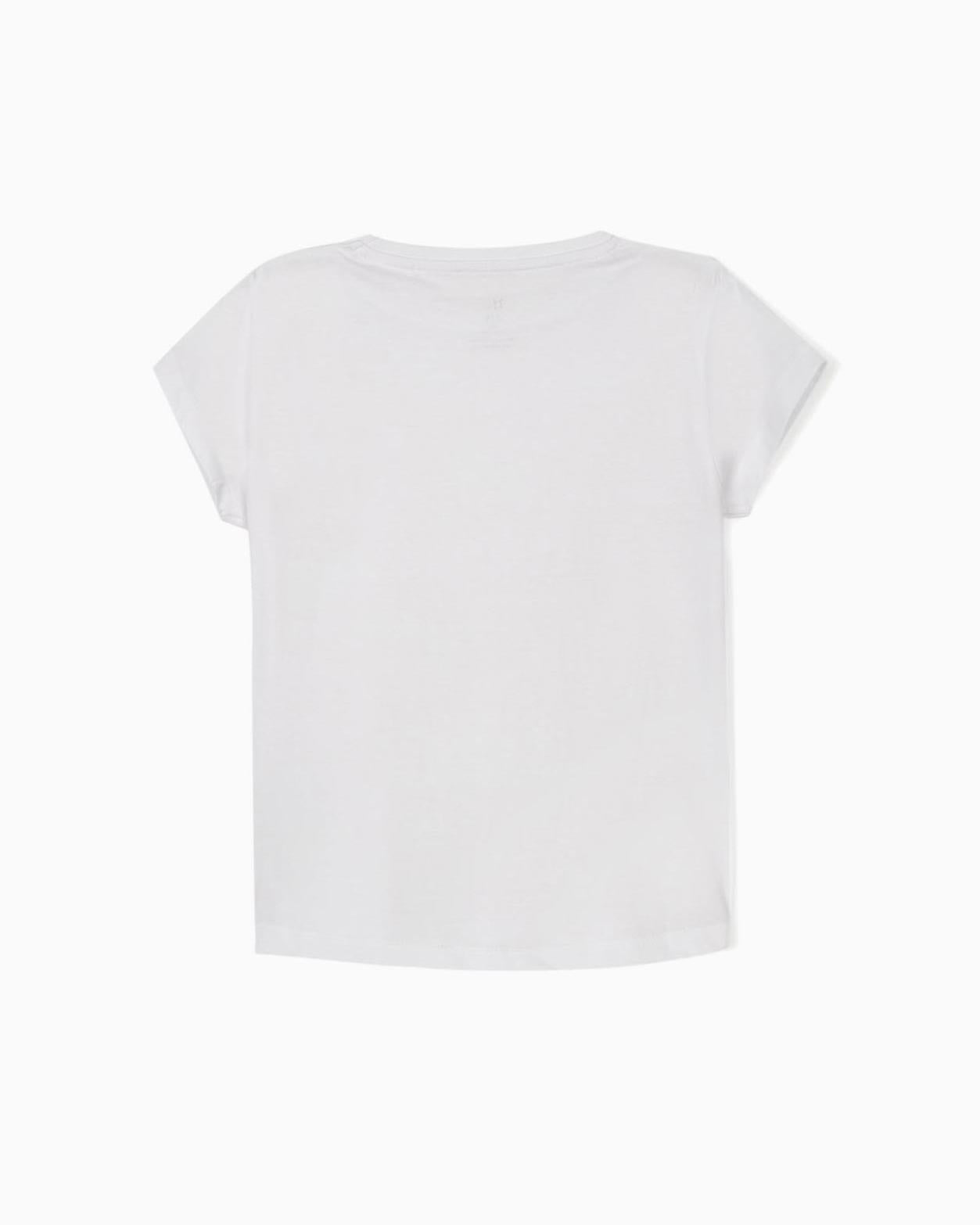 2 Plain T-Shirts for Girls, White
