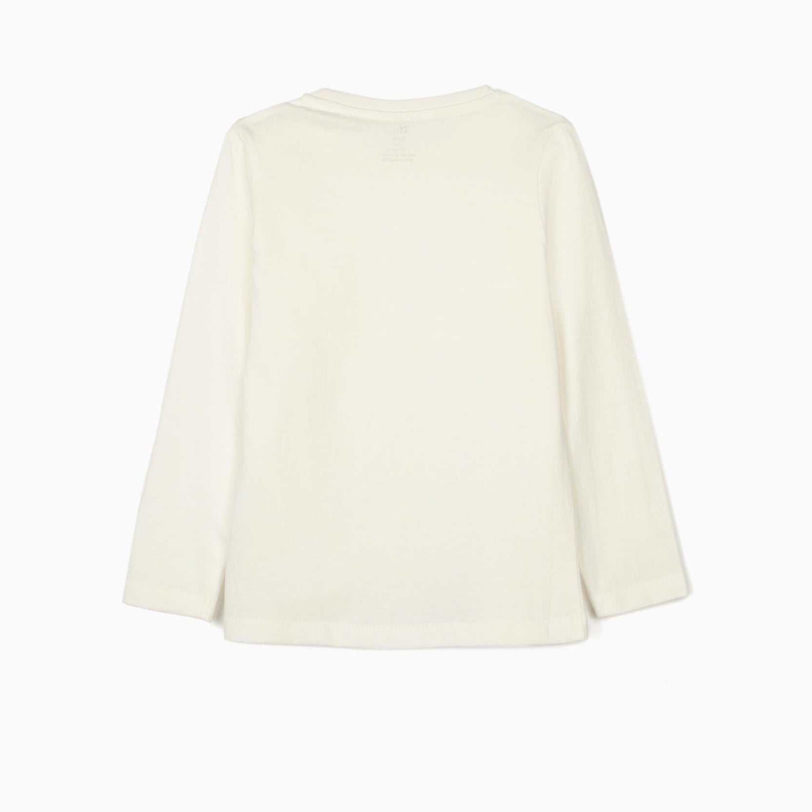 2 Long Sleeve Tops for Girls, White