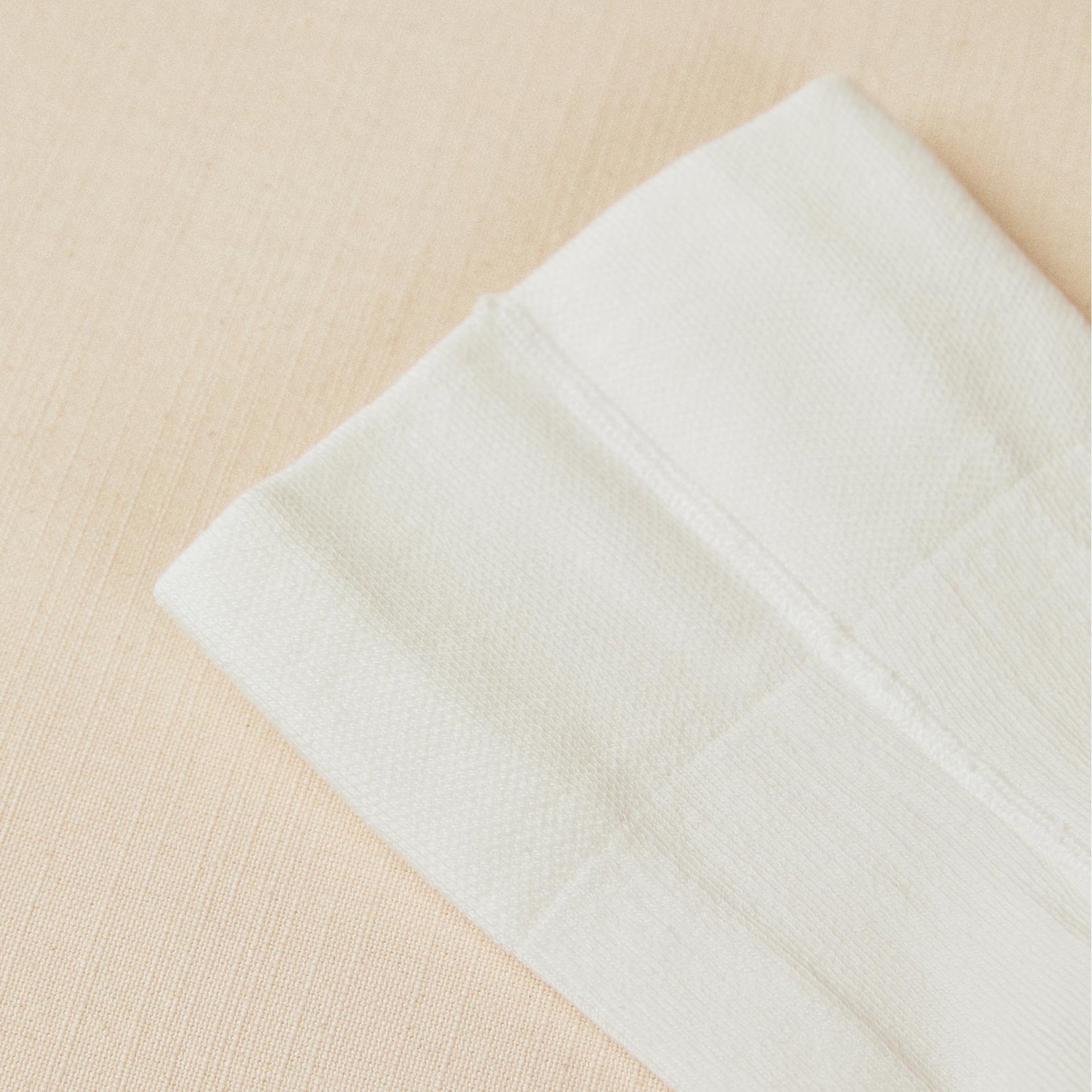 High-Waist Knit Tights for Newborn, White