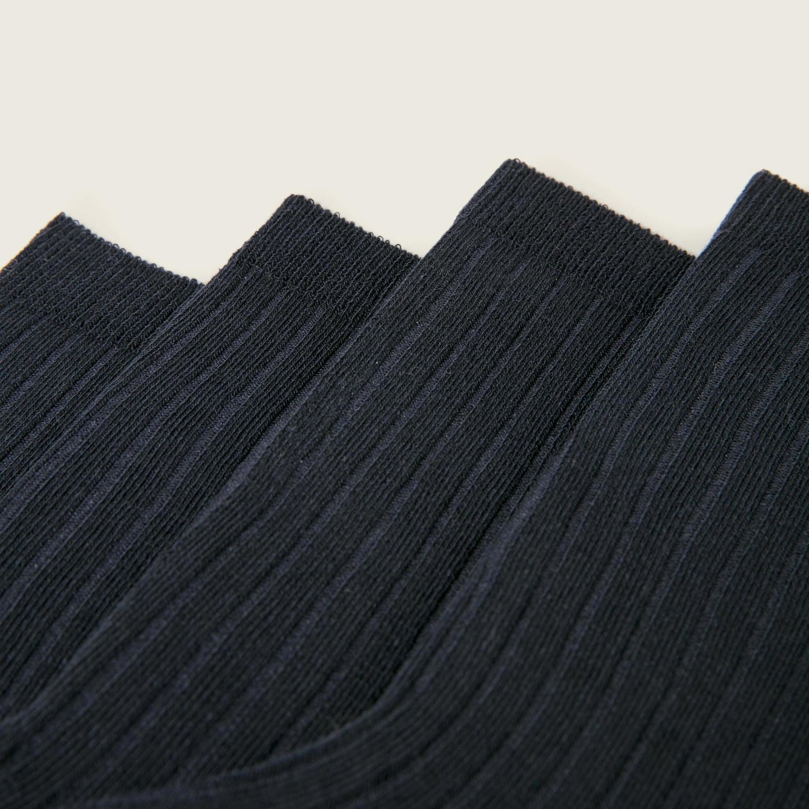 2-Pack Ribbed Socks for Babies, Dark Blue