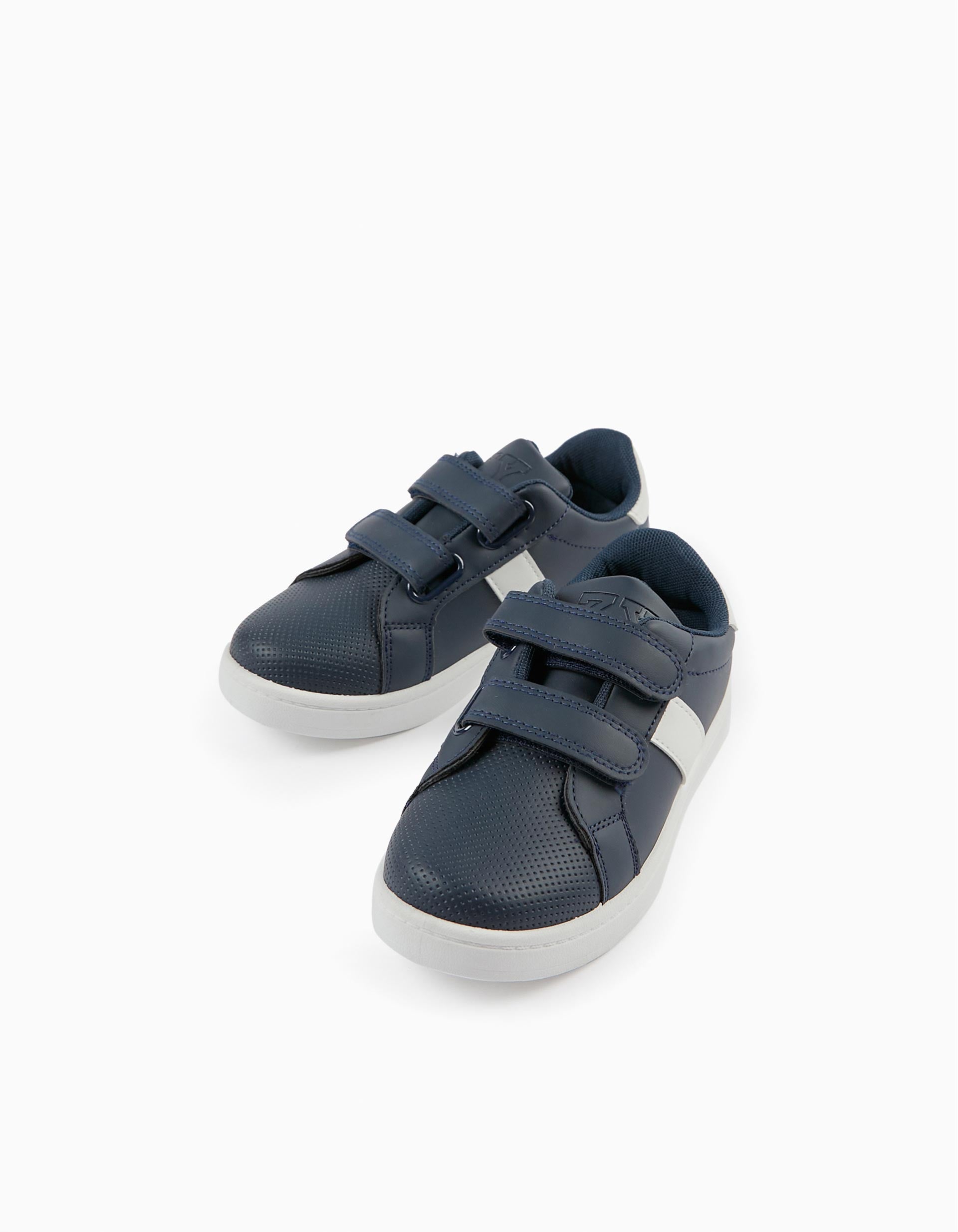 Trainers for Boys, Dark Blue/White