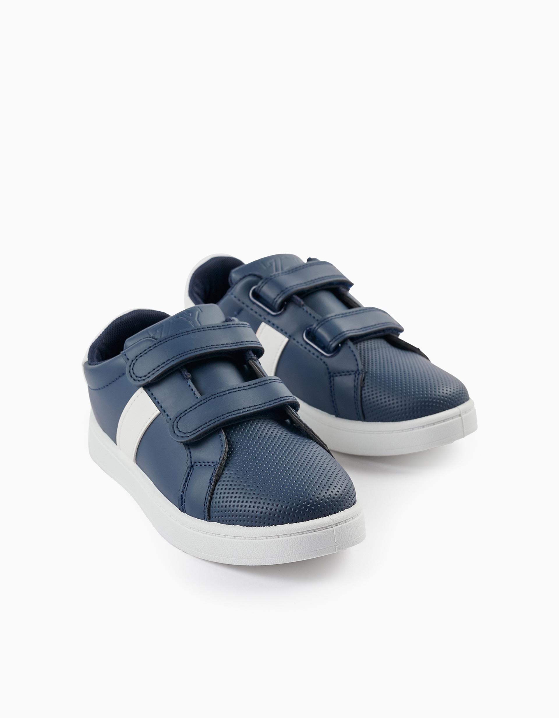 Trainers for Boys, Dark Blue/White