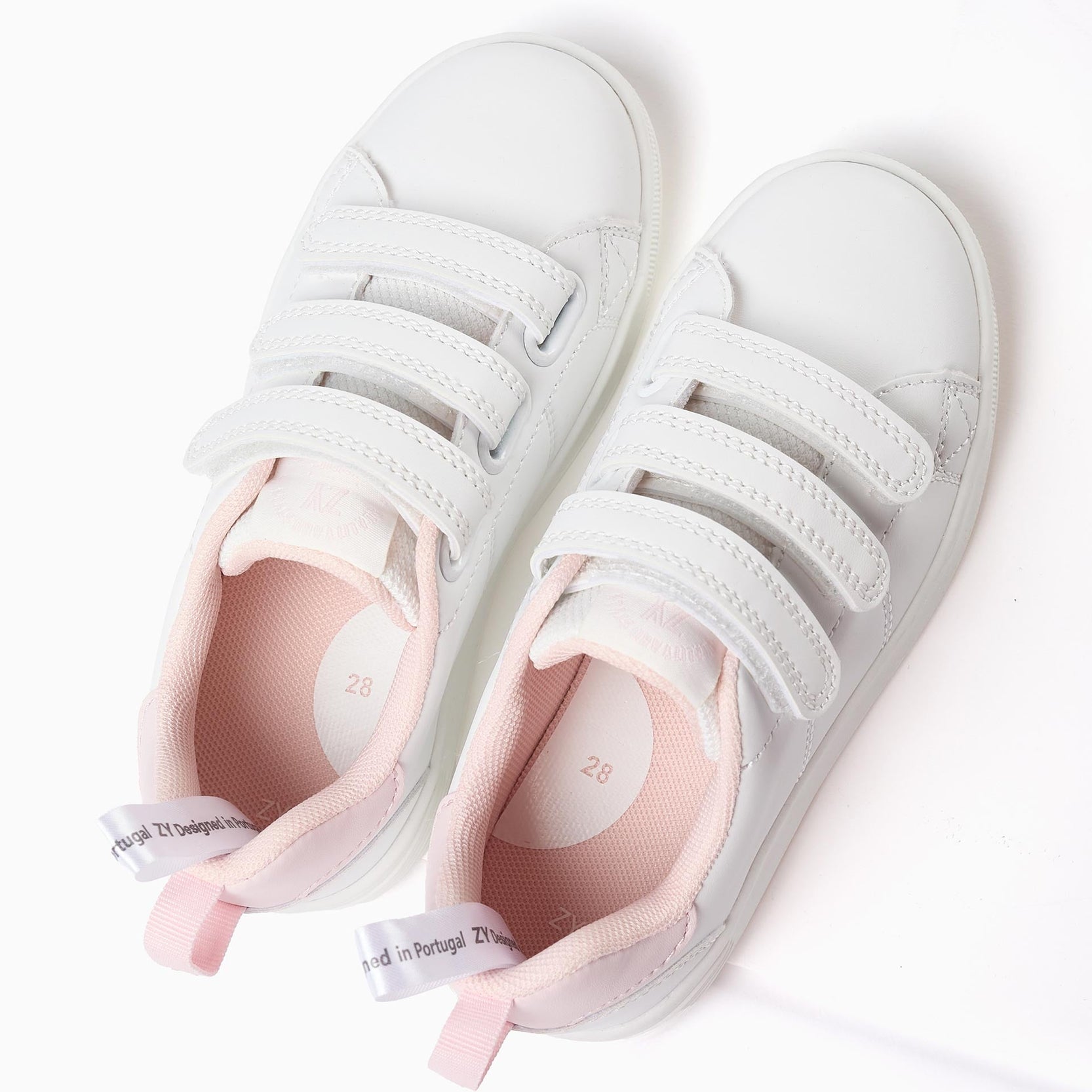 Trainers for Girls 'ZY 1996', White/Pink