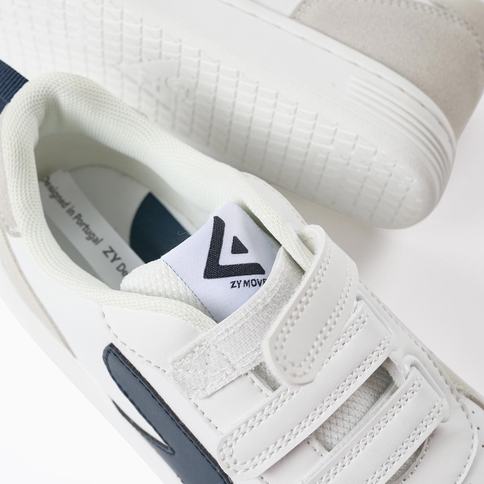 Trainers for Children 'ZY Move', White/Dark Blue