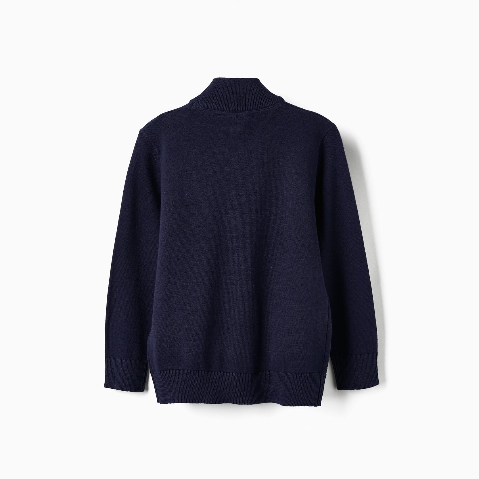 Knitted Cardigan for Boys, Dark Blue