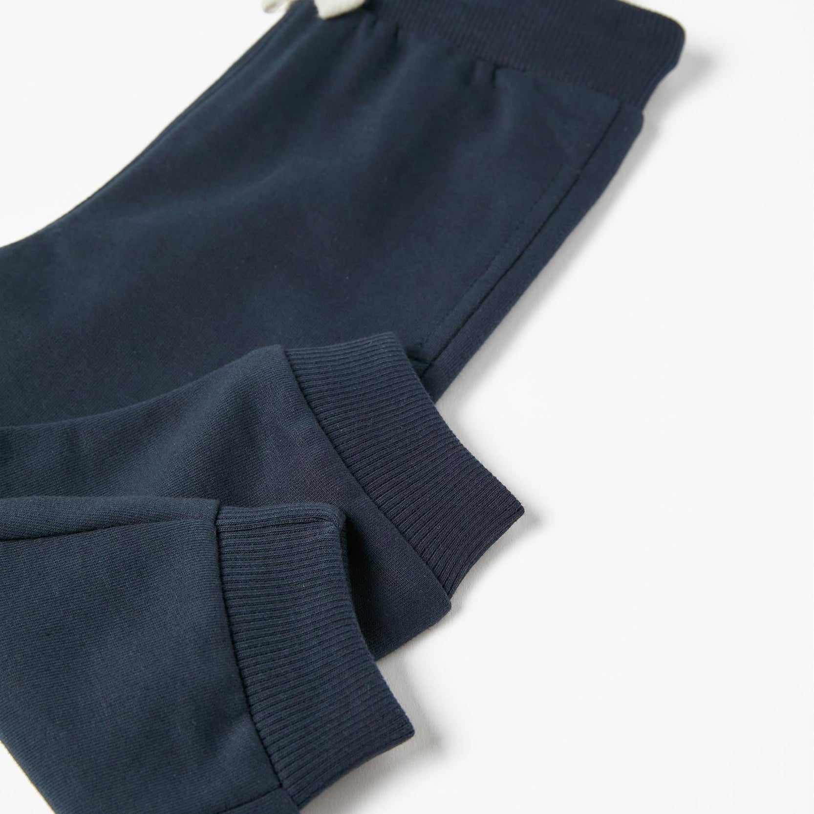 Cotton Joggers for Baby Boys, Dark Blue
