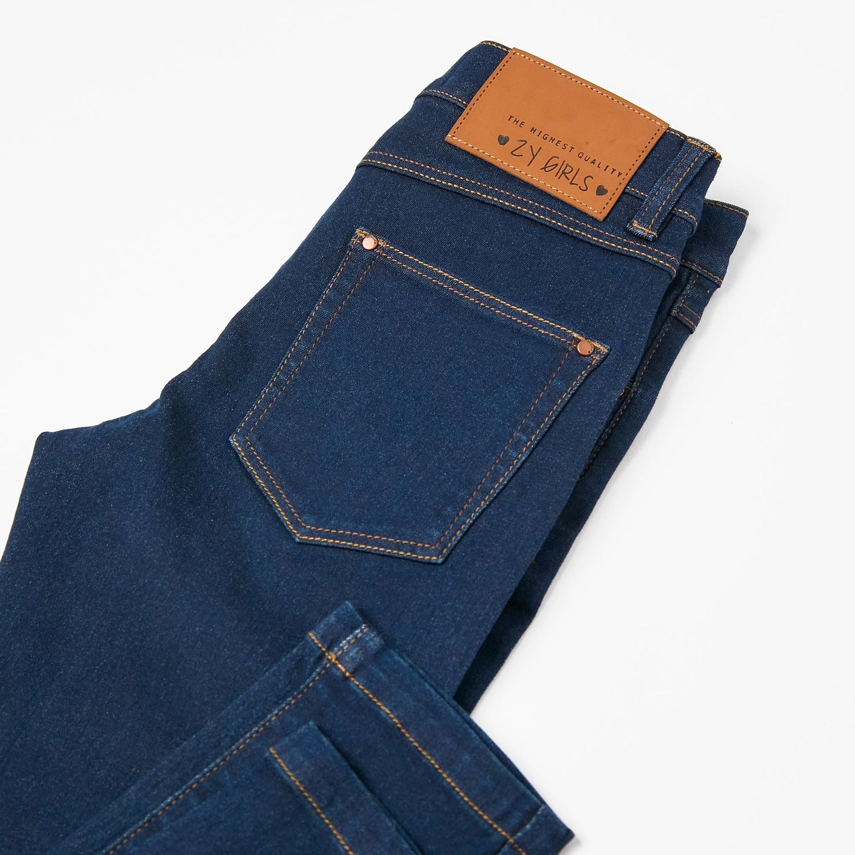 Skinny Jeans for Girls, Dark Blue