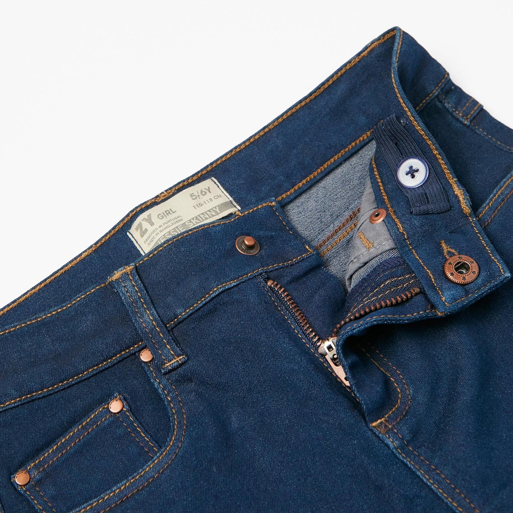 Skinny Jeans for Girls, Dark Blue