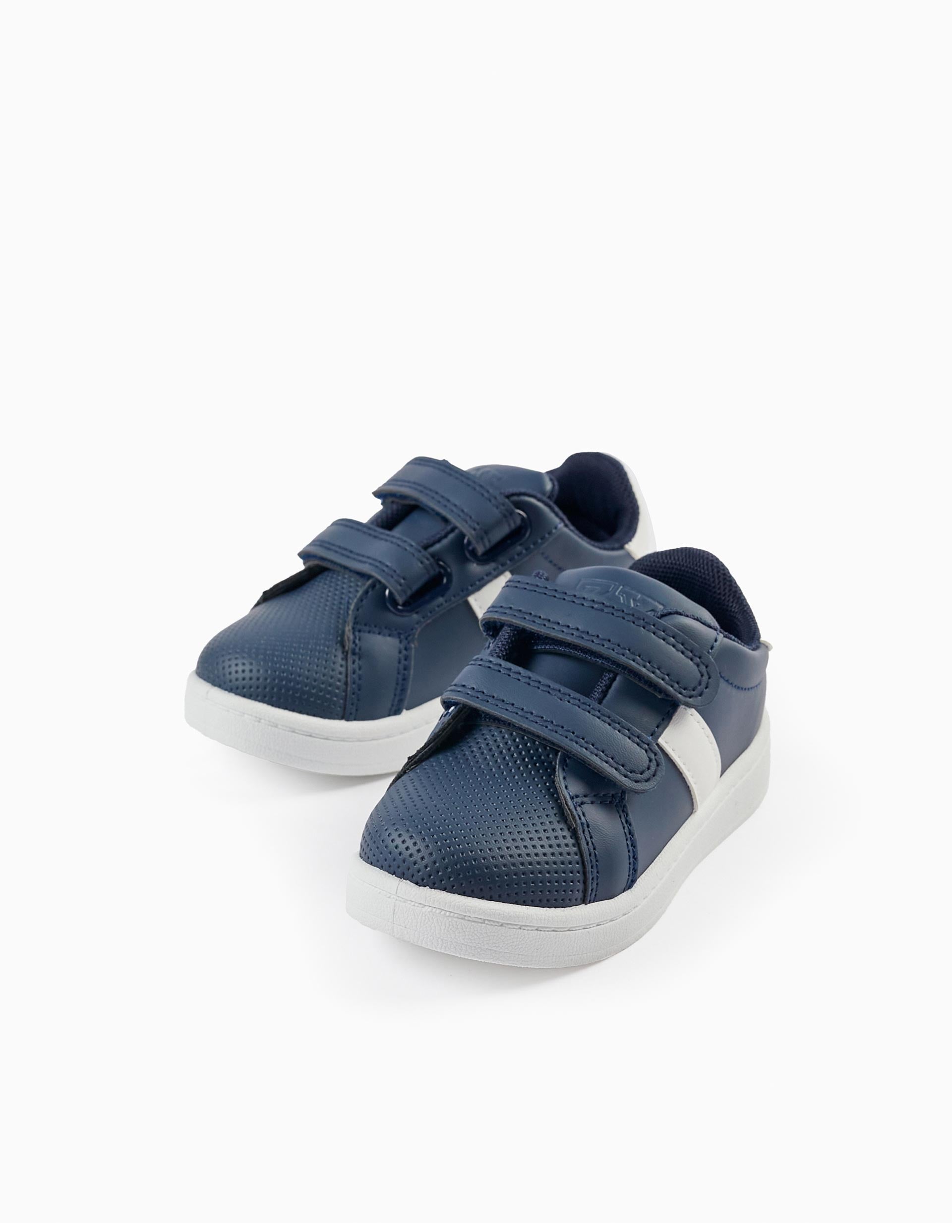 Trainers for Baby Boys, Dark Blue/White