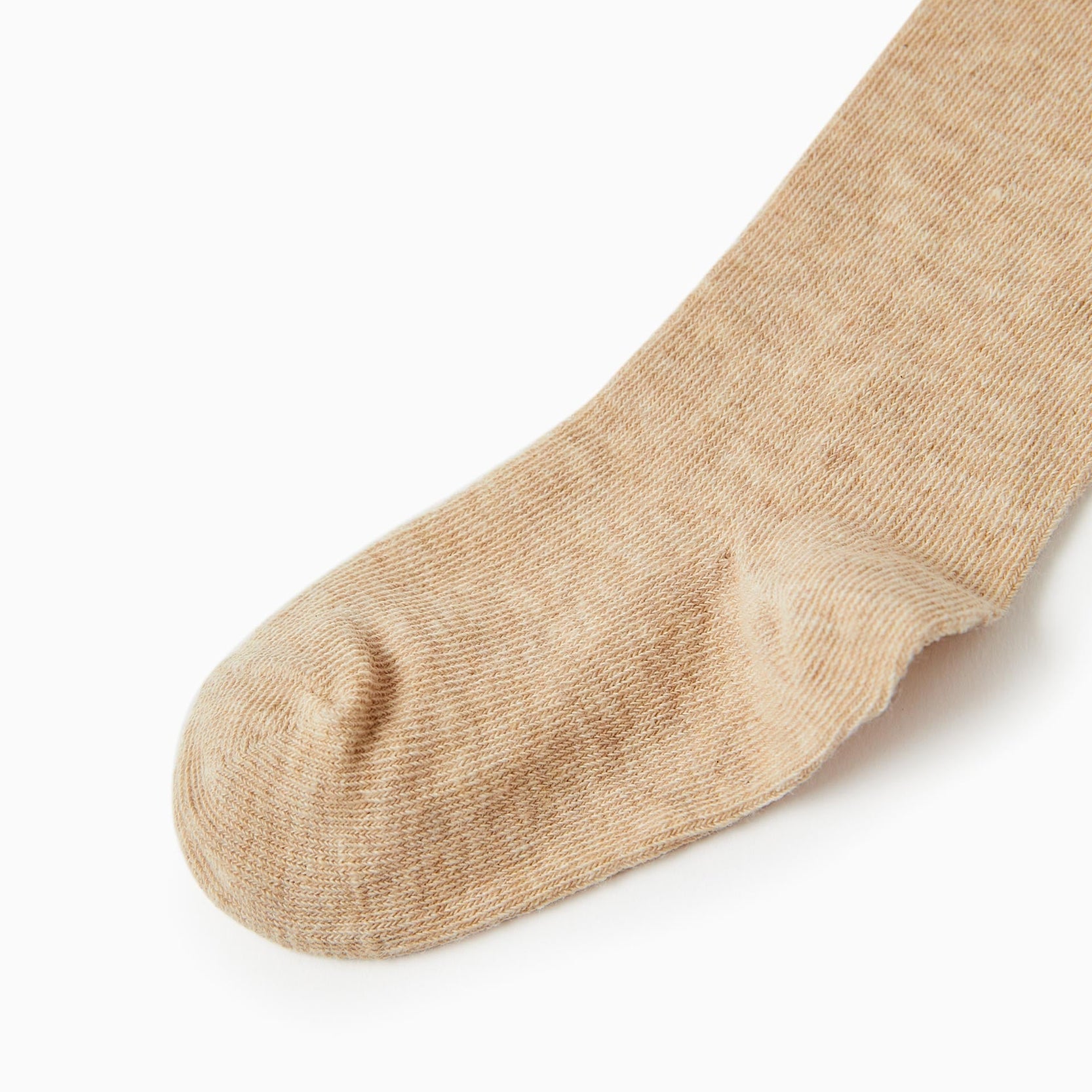 Cotton Tights for Babies, Beige