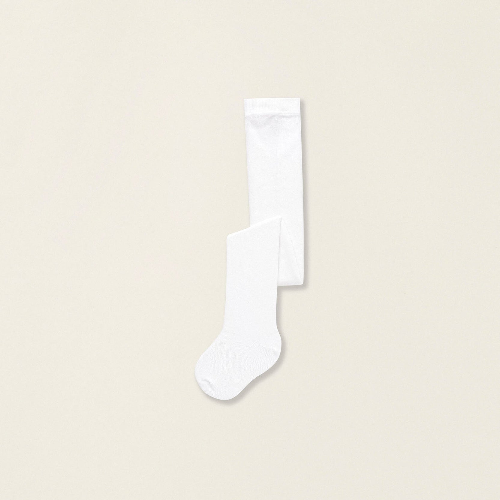 Knitted Tights with Anti-Pilling for Babies, White