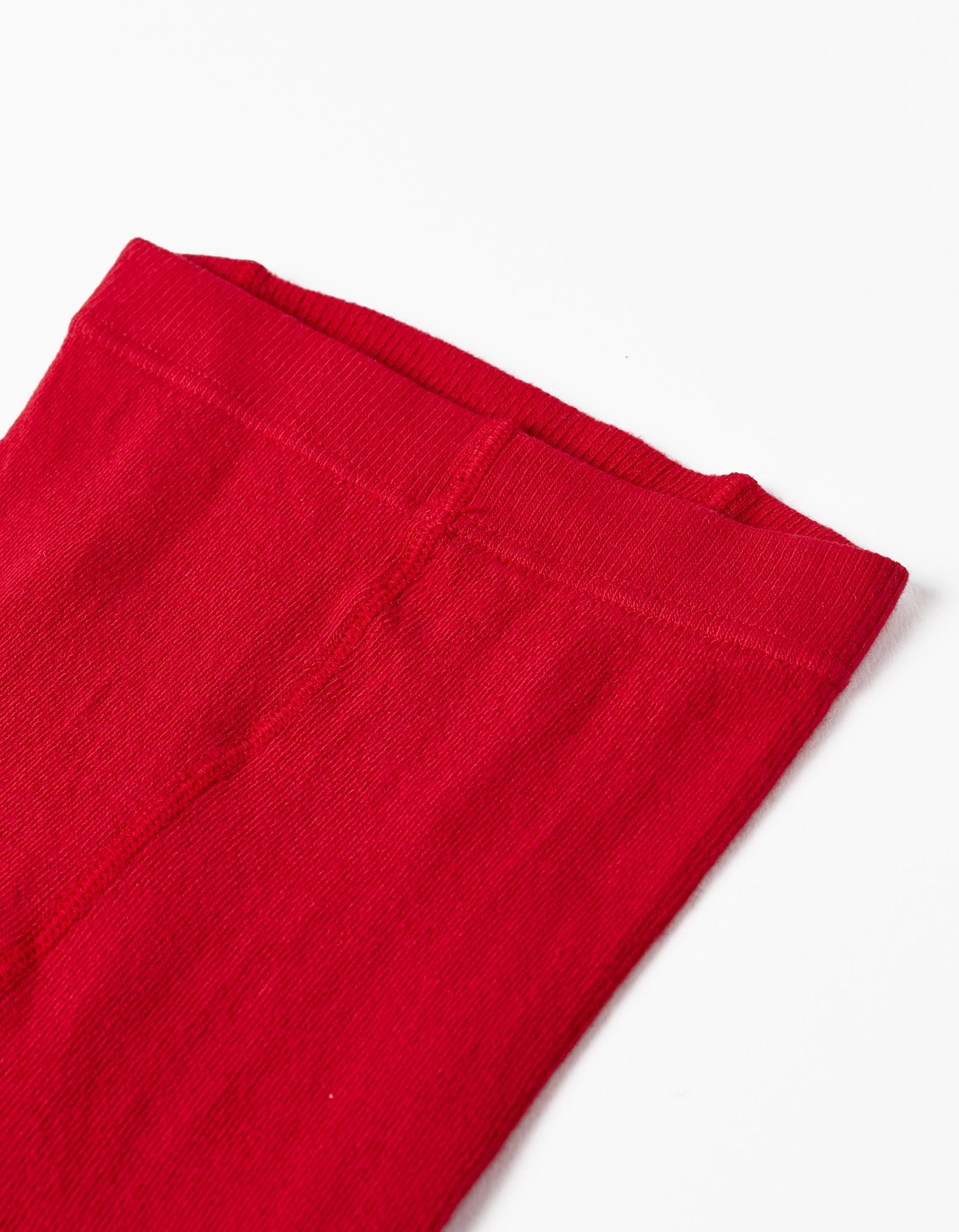 Knitted Tights with Anti-Pilling for Girls, Red