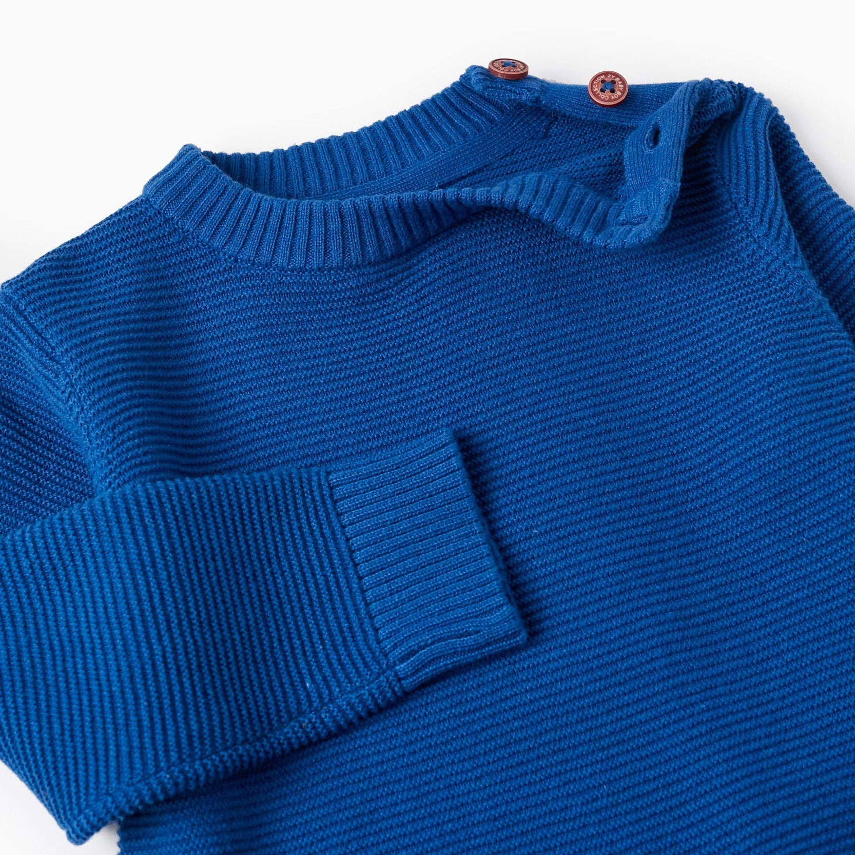 Knitted Jumper for Baby Boys, Blue