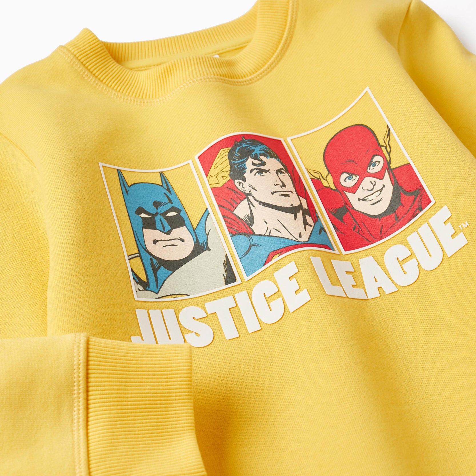 Sweatshirt for Boys 'DC - Justice League', Yellow