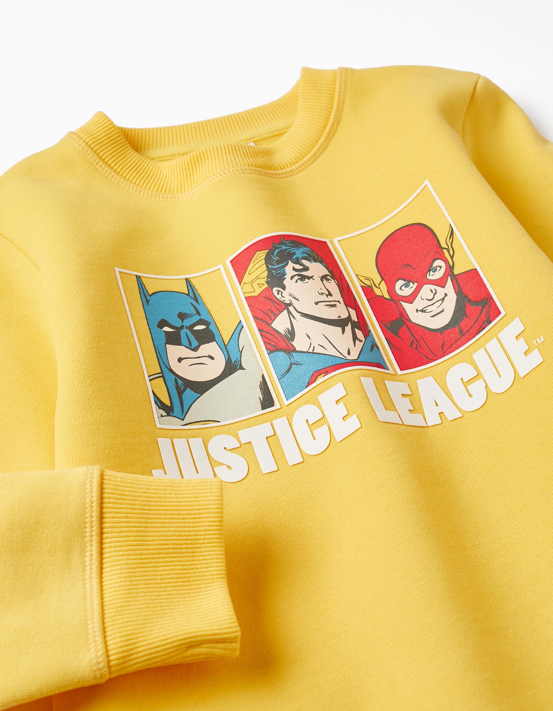 Sweatshirt for Boys 'DC - Justice League', Yellow