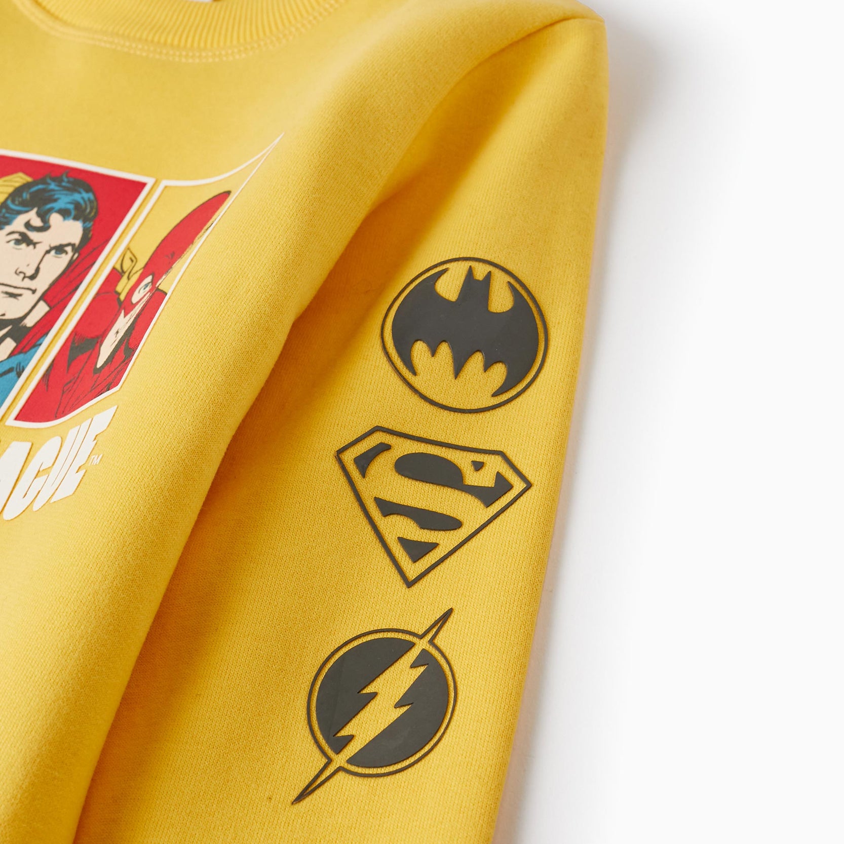 Sweatshirt for Boys 'DC - Justice League', Yellow