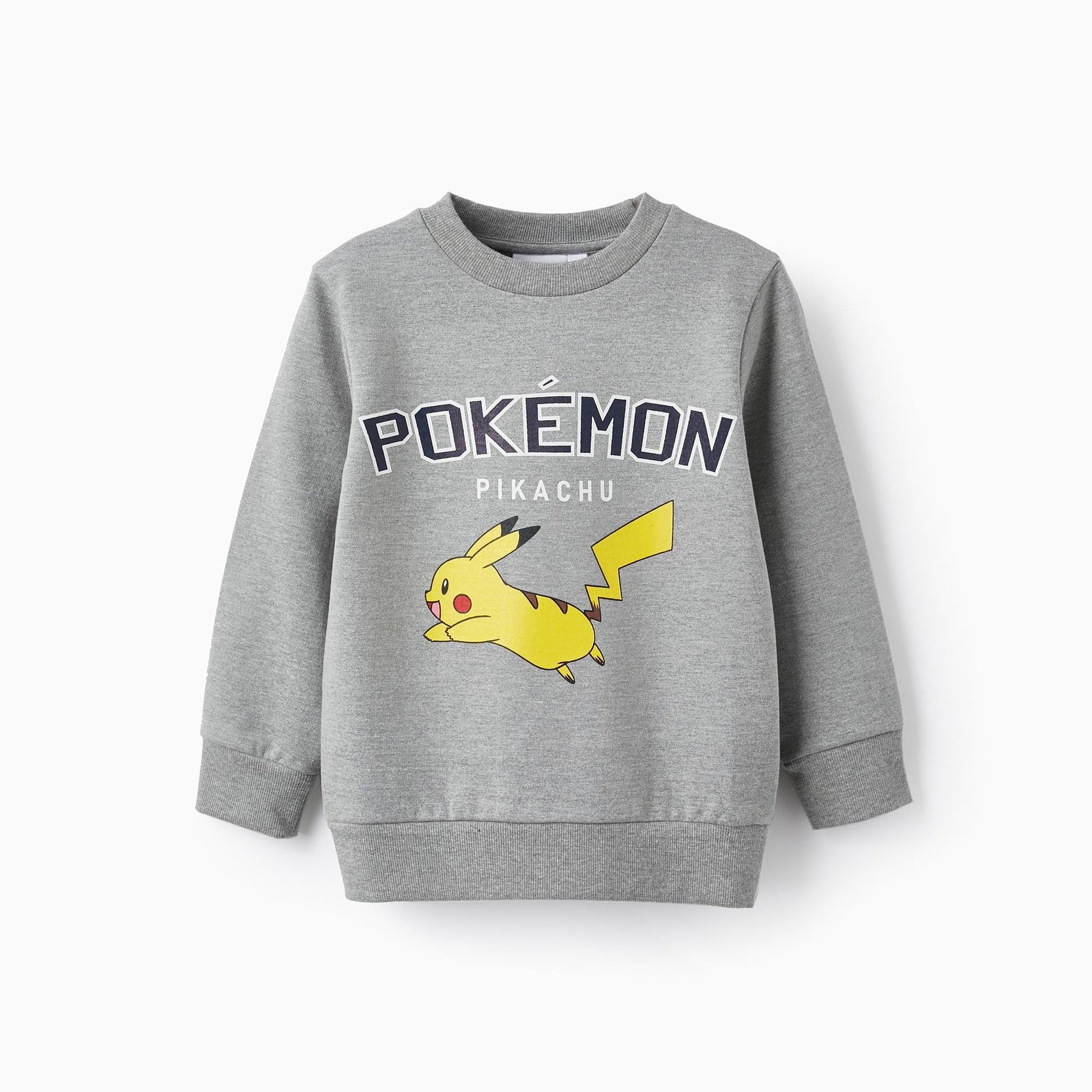 Cotton Sweatshirt for Boys 'Pokémon', Grey