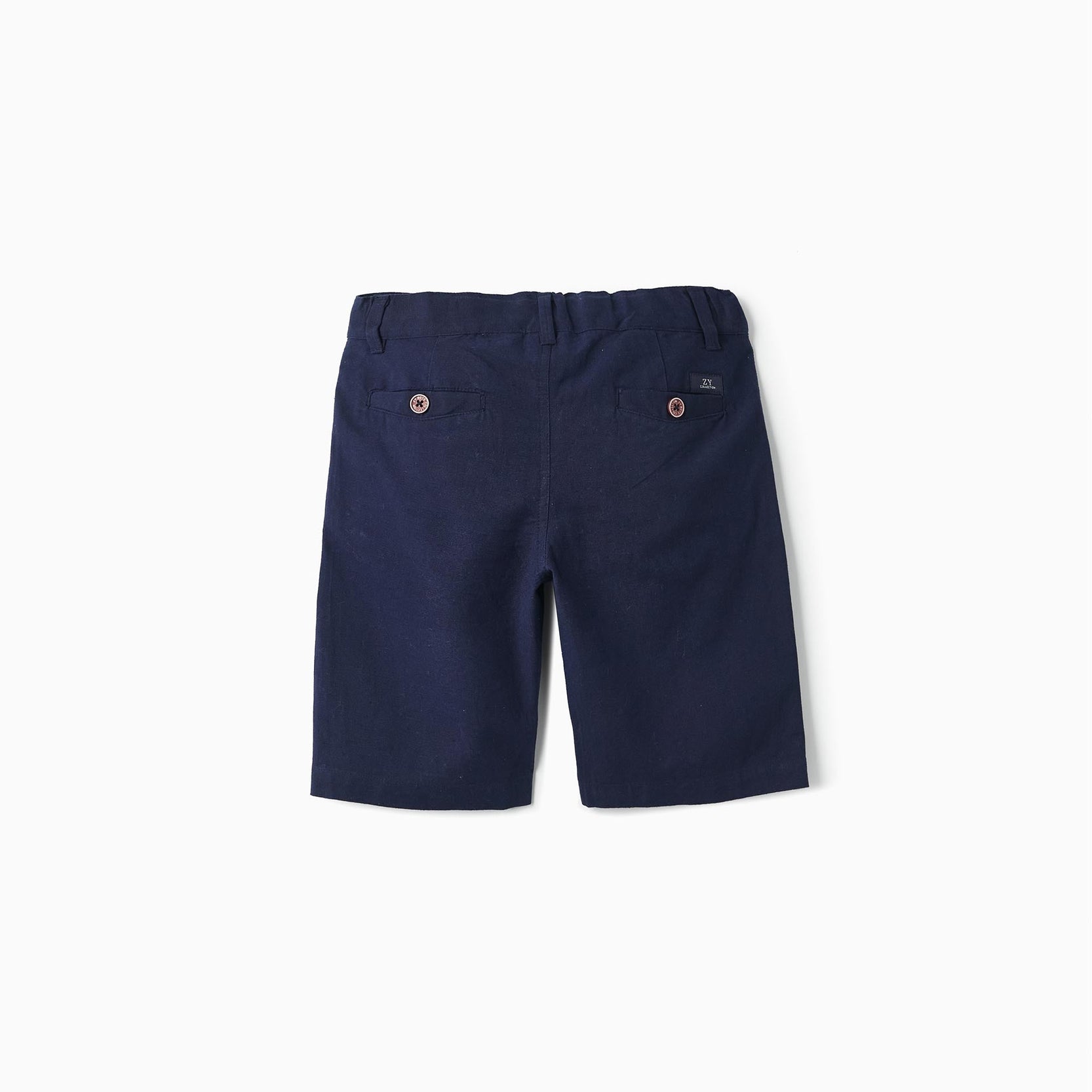 Chino Shorts for Boys, Dark Blue