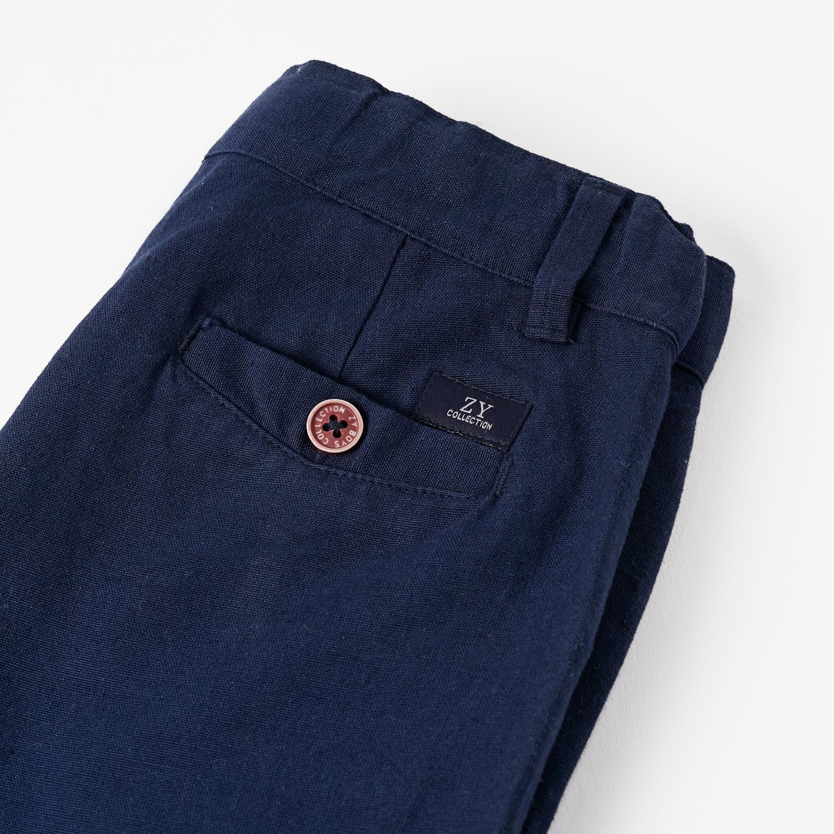 Chino Shorts for Boys, Dark Blue