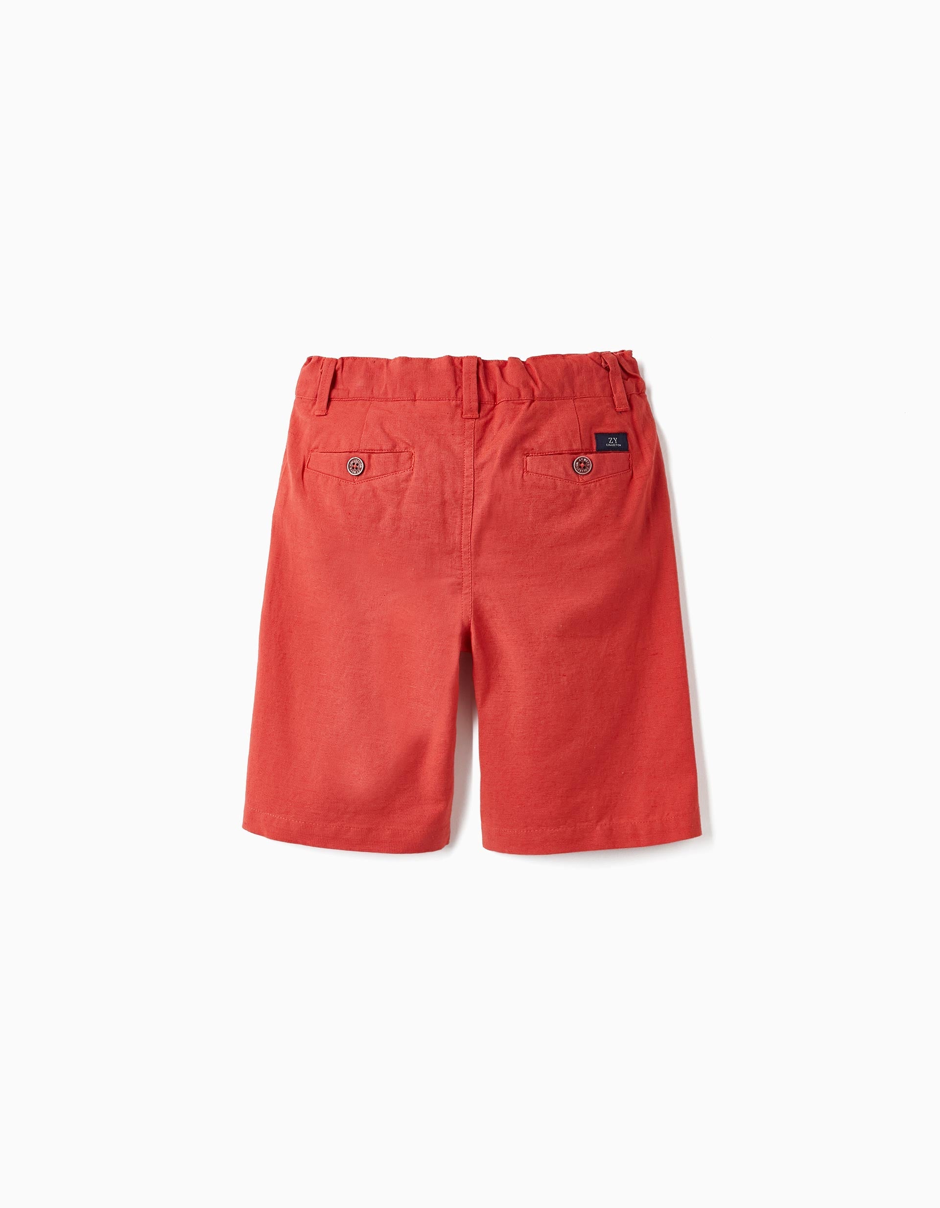 Chino Shorts for Boys, Red
