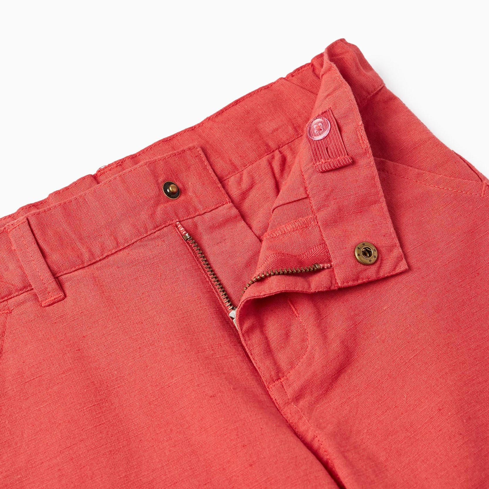Chino Shorts for Boys, Red