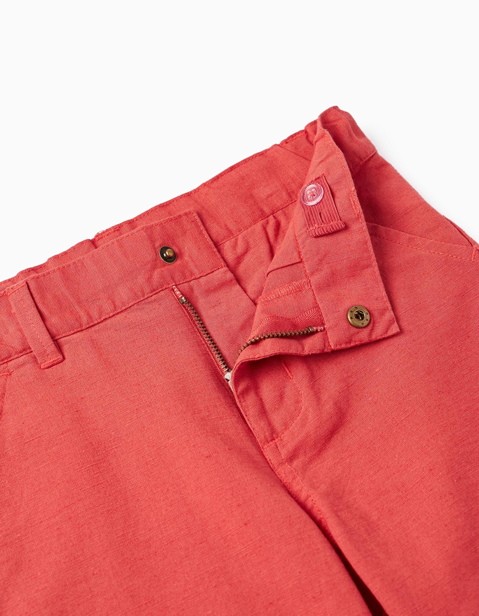 Chino Shorts for Boys, Red
