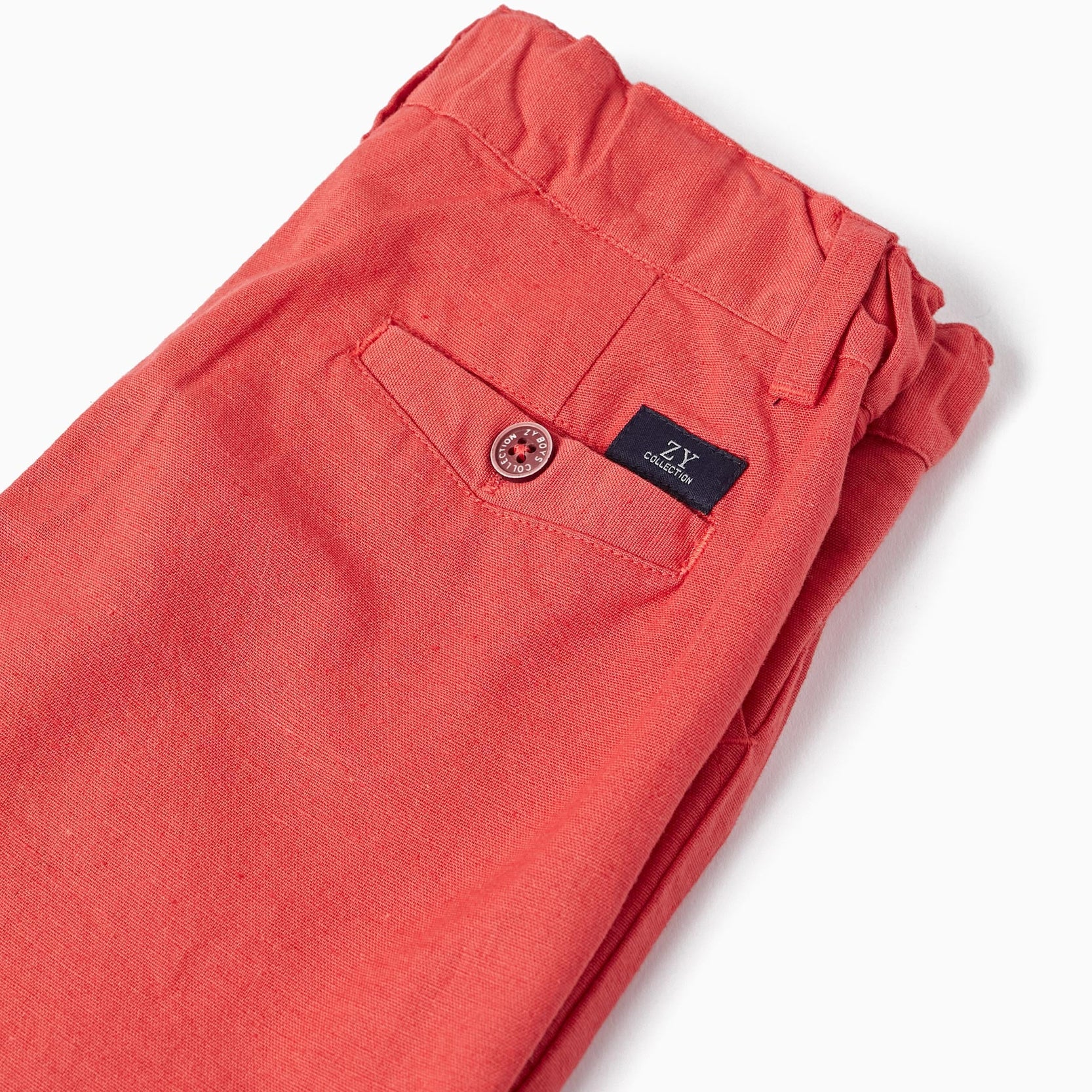 Chino Shorts for Boys, Red
