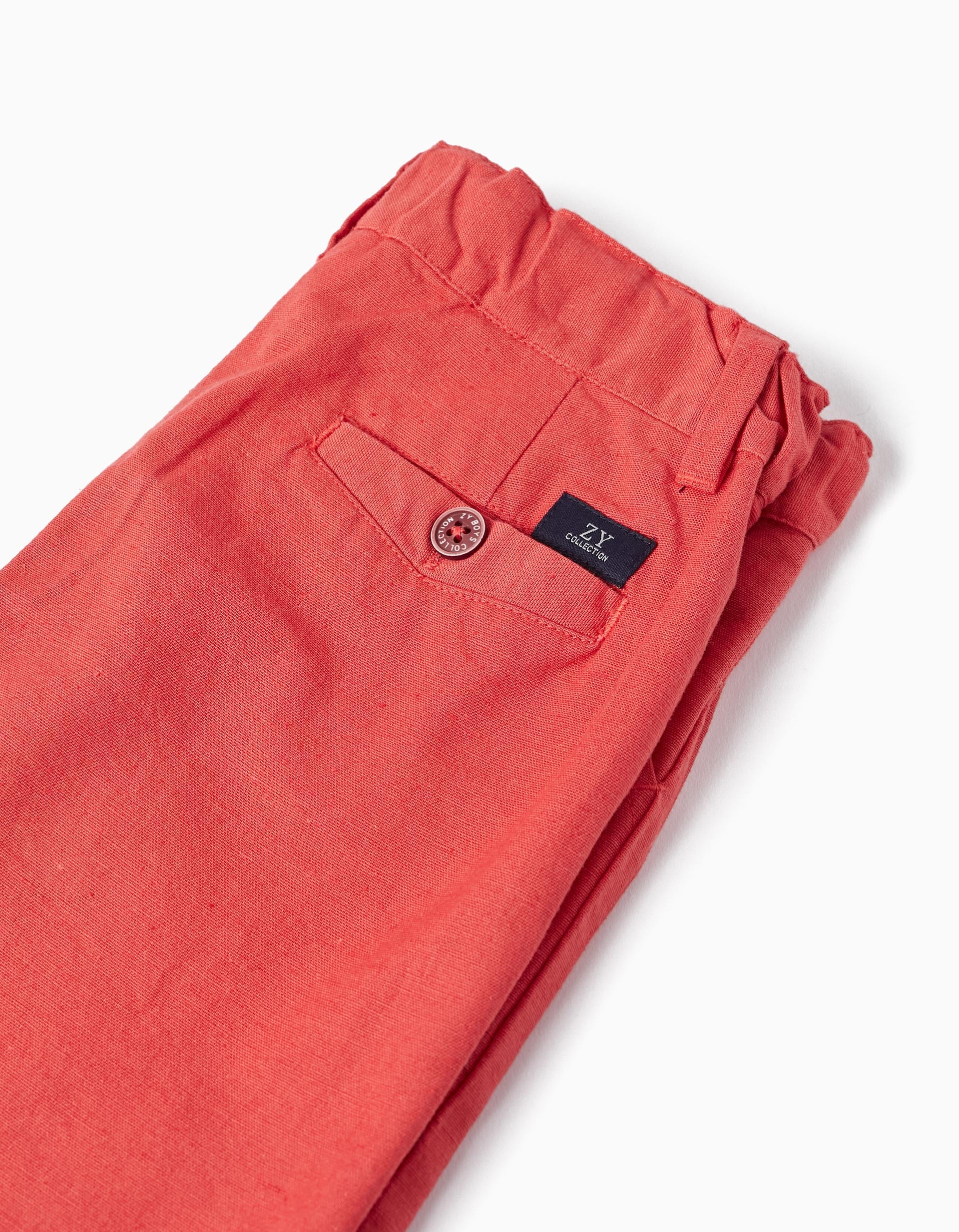 Chino Shorts for Boys, Red
