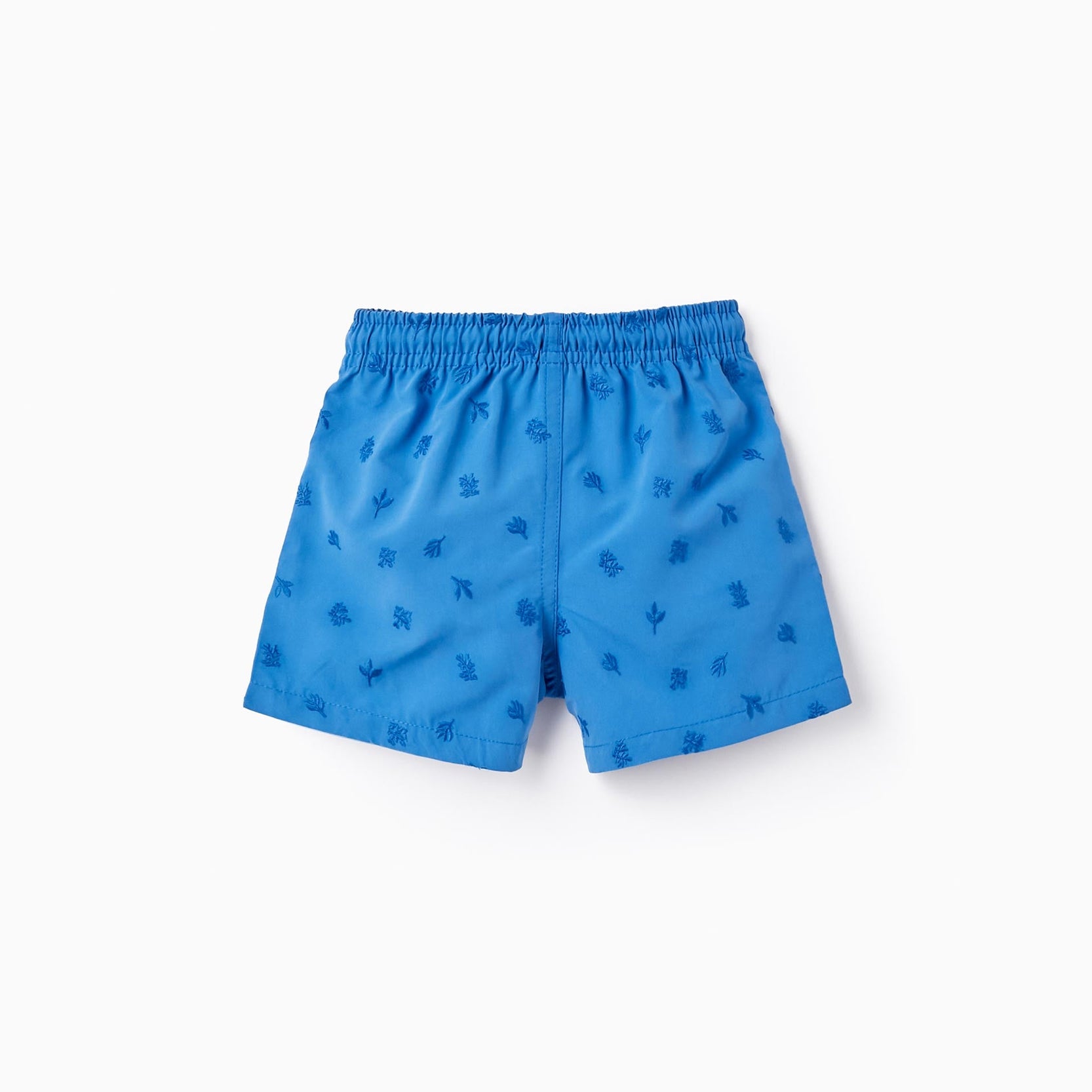 Swim Shorts with Embroidery for Baby Boys, Blue