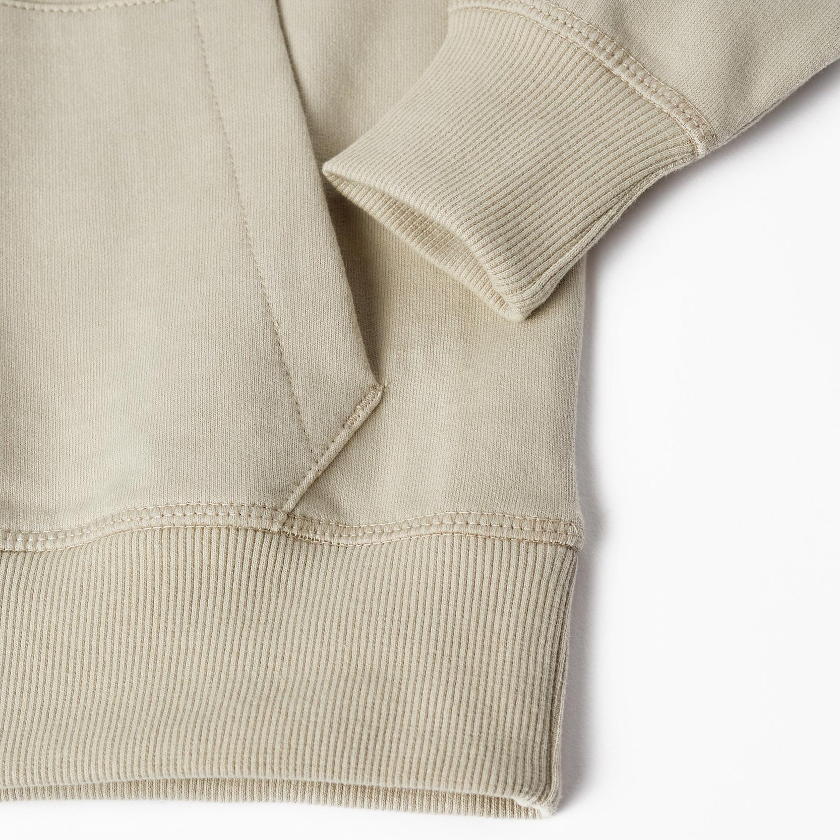 Hooded Sweatshirt for Boys 'Nature', Light Grey