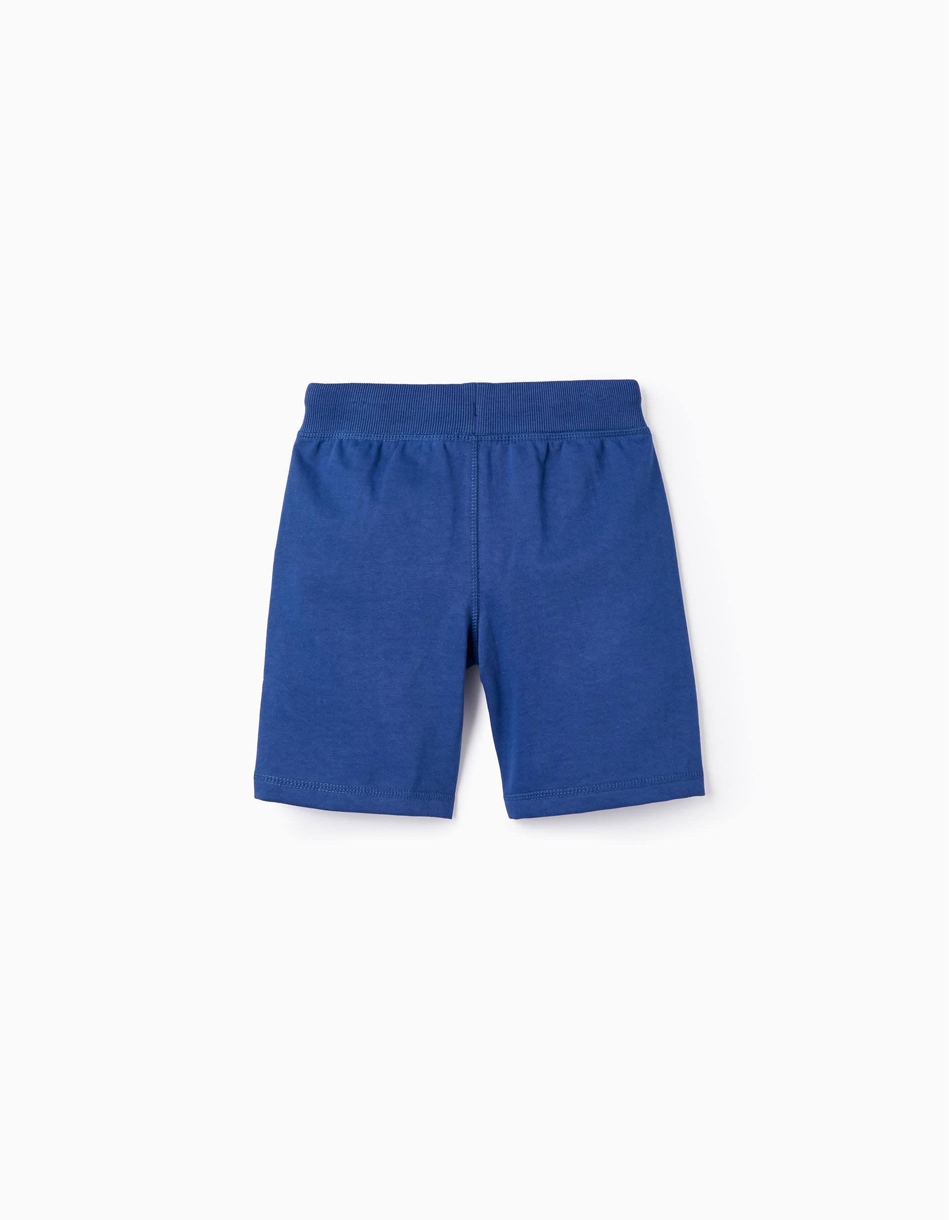 Cotton Shorts for Boys, Dark Blue
