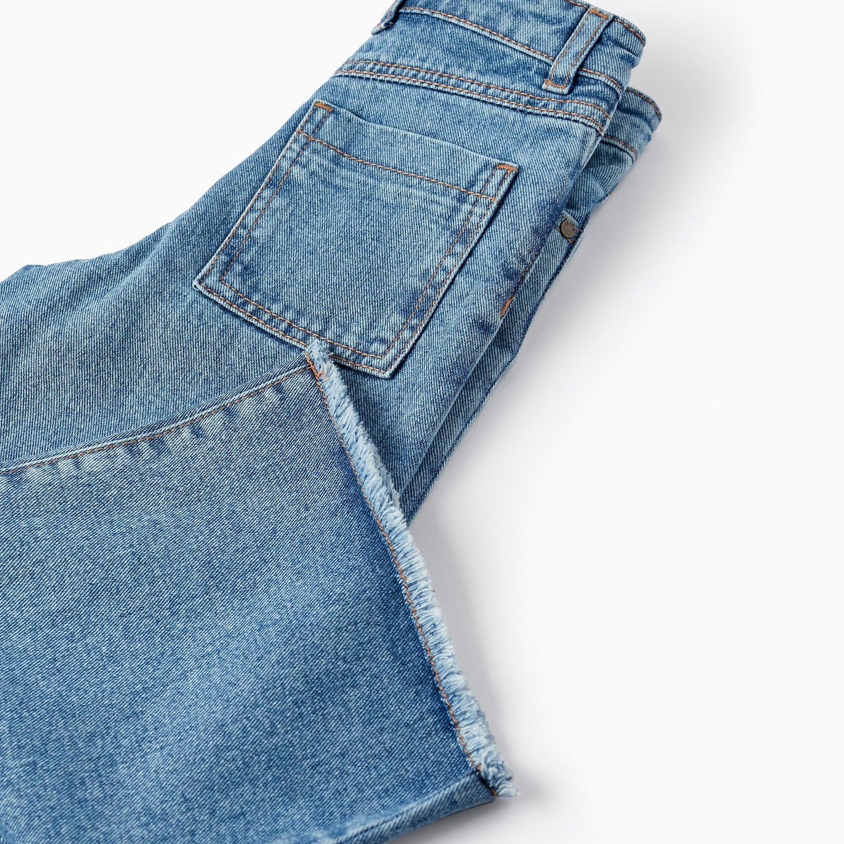 Denim Trousers for Girls 'Wide Leg', Blue