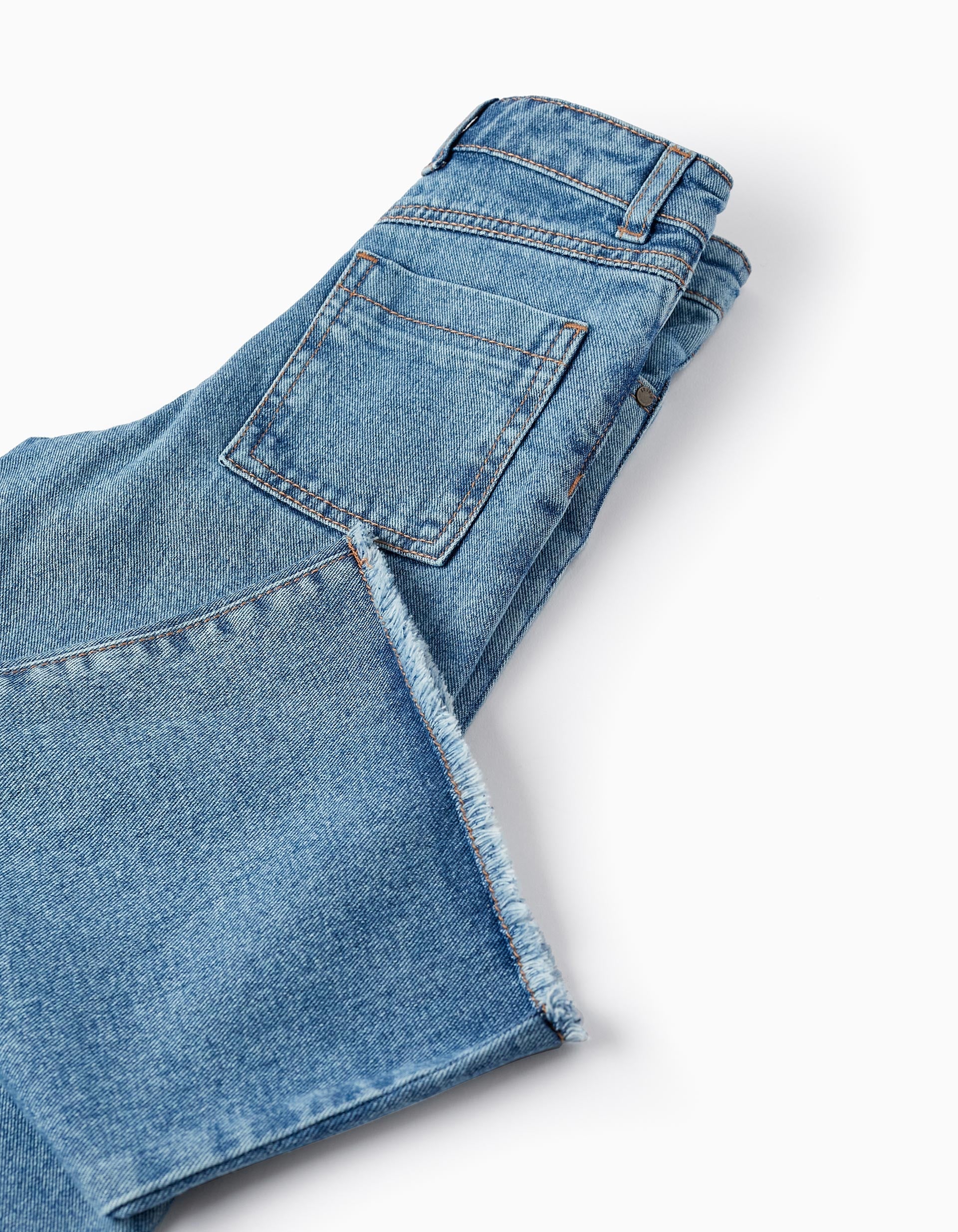 Denim Trousers for Girls 'Wide Leg', Blue