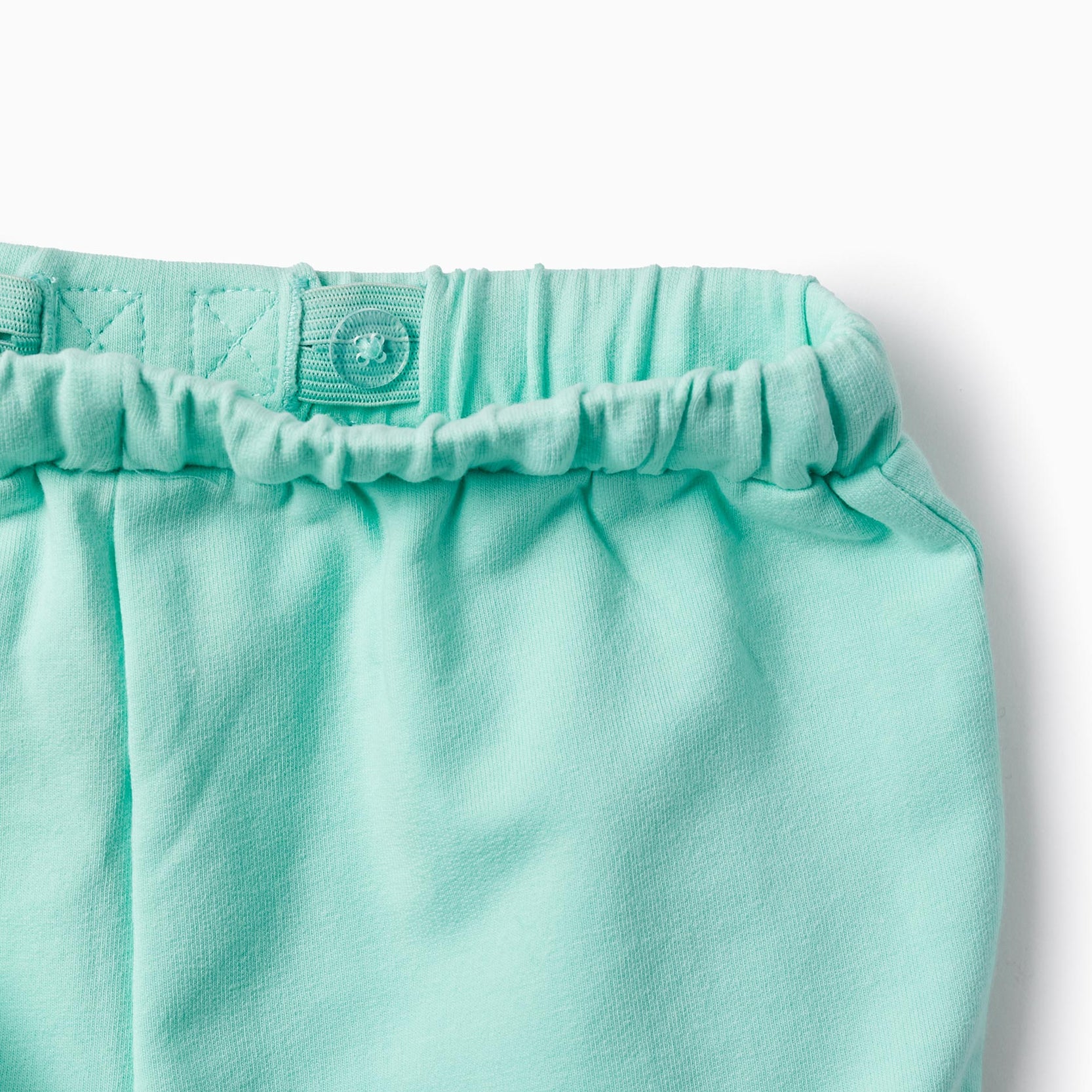 Cotton Shorts for Baby Girls 'Cha Cha Cha', Mint