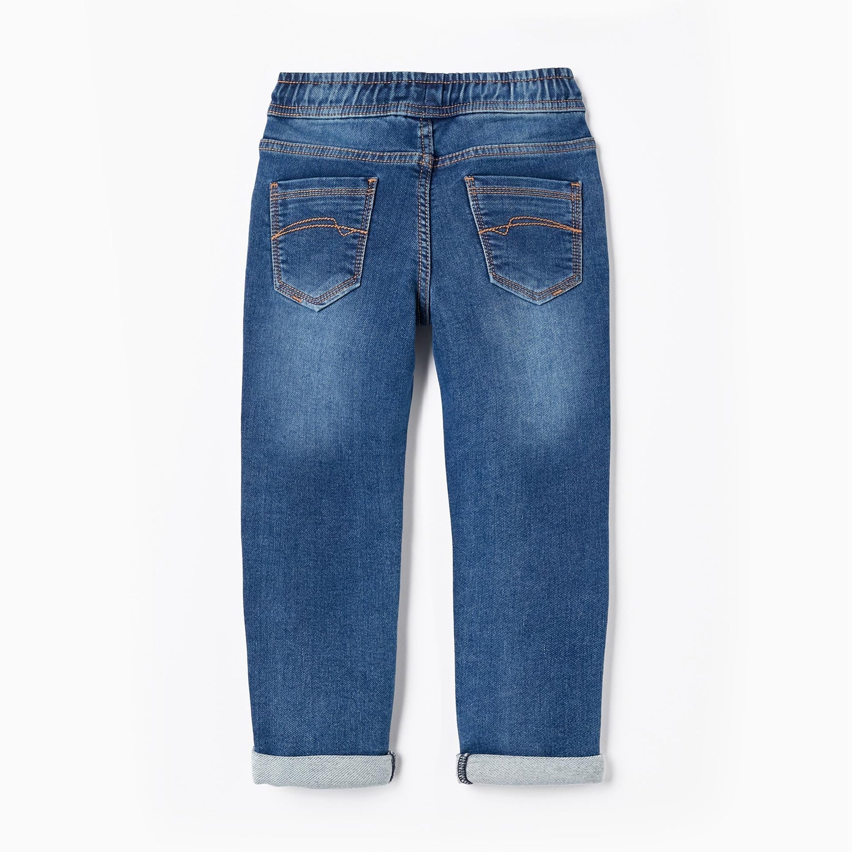 Sporty Denim Trousers for Boys 'Slim Fit', Dark Blue