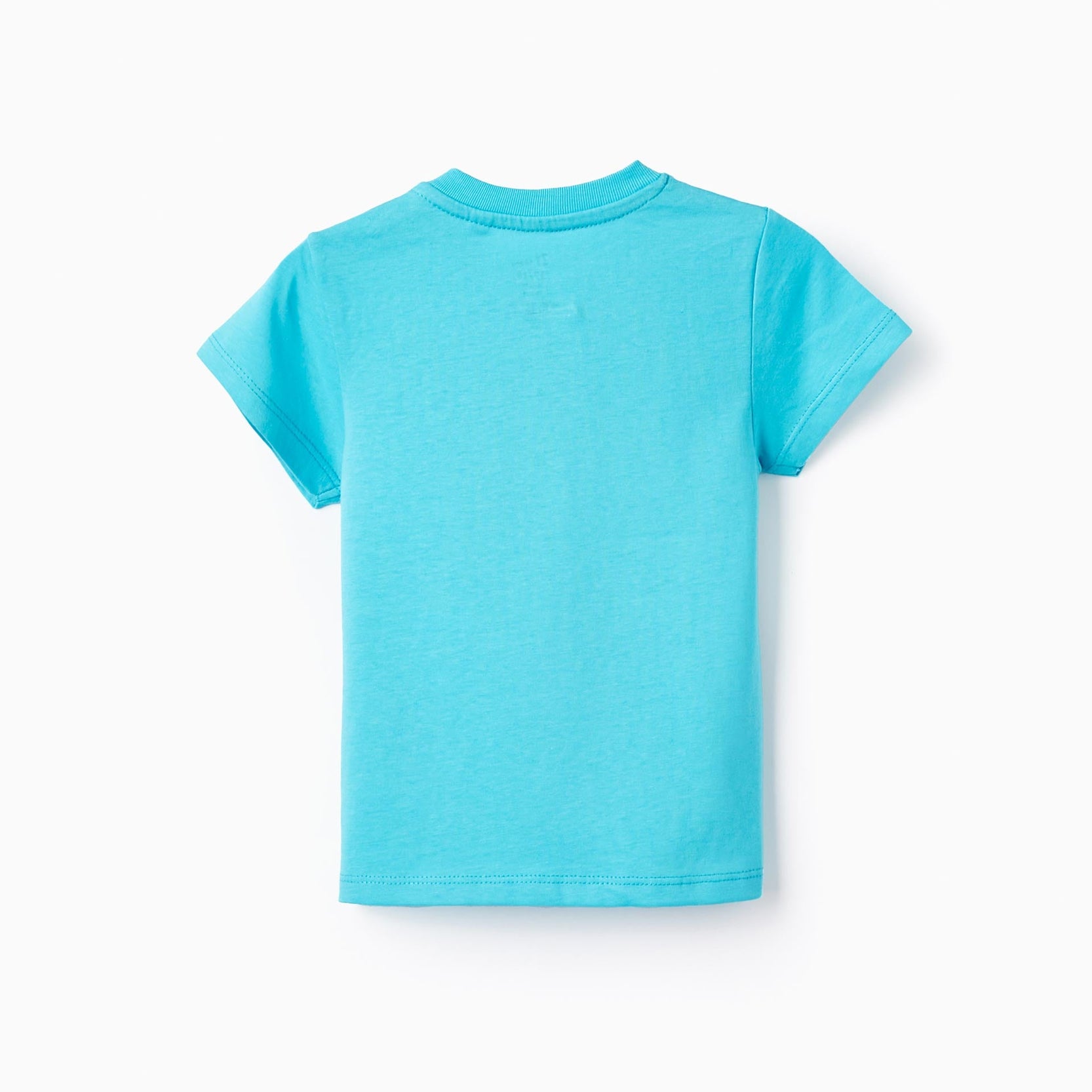 2 Cotton T-shirts for Baby Boys 'Sea Animals', White/Blue