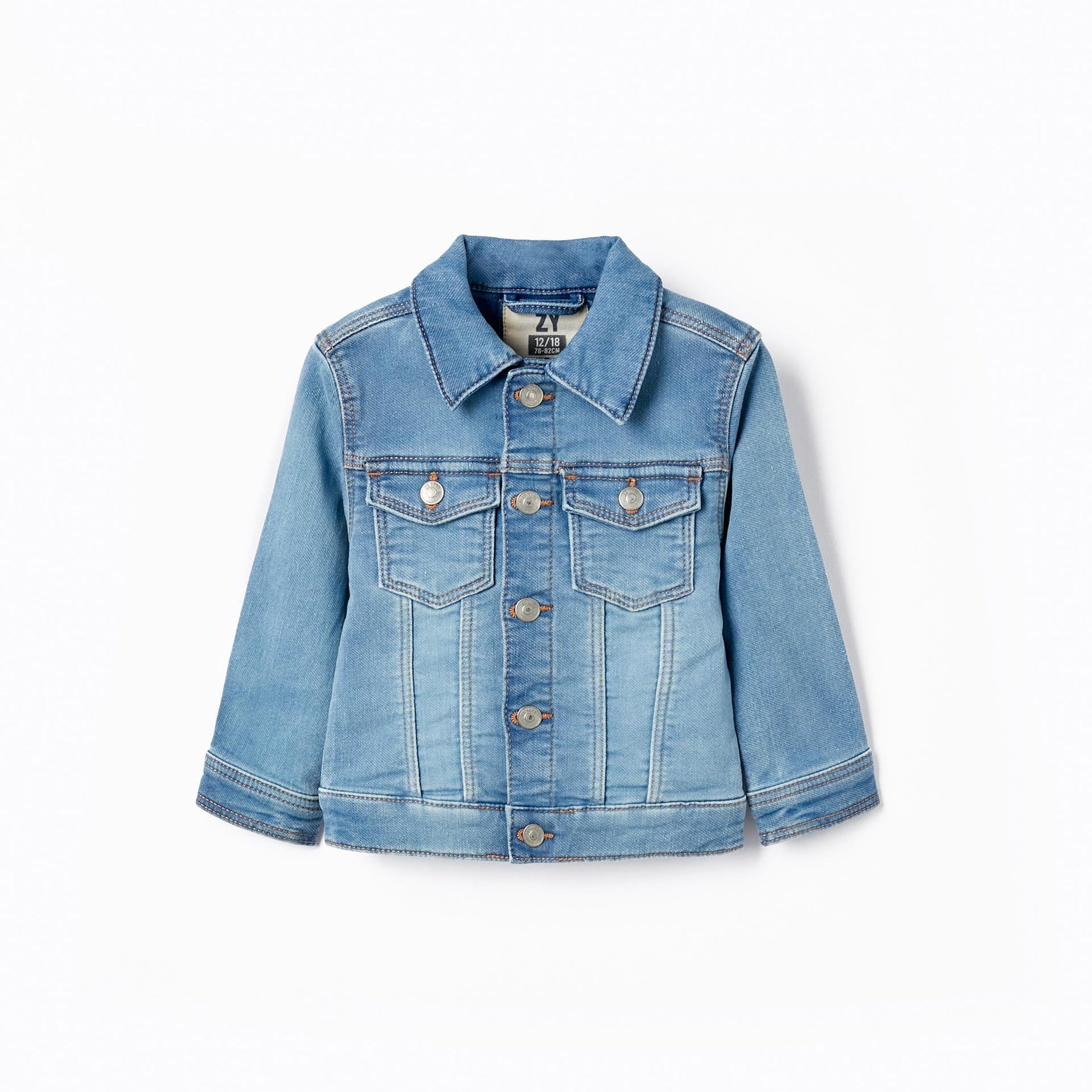 Denim Jacket for Babies, Light Blue