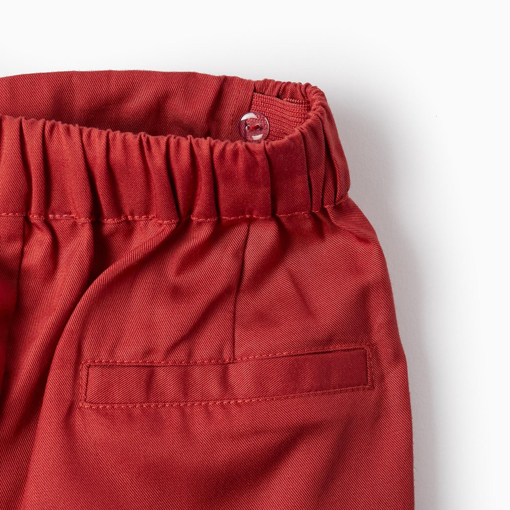 Skort in Lyocell for Girls, Dark Red