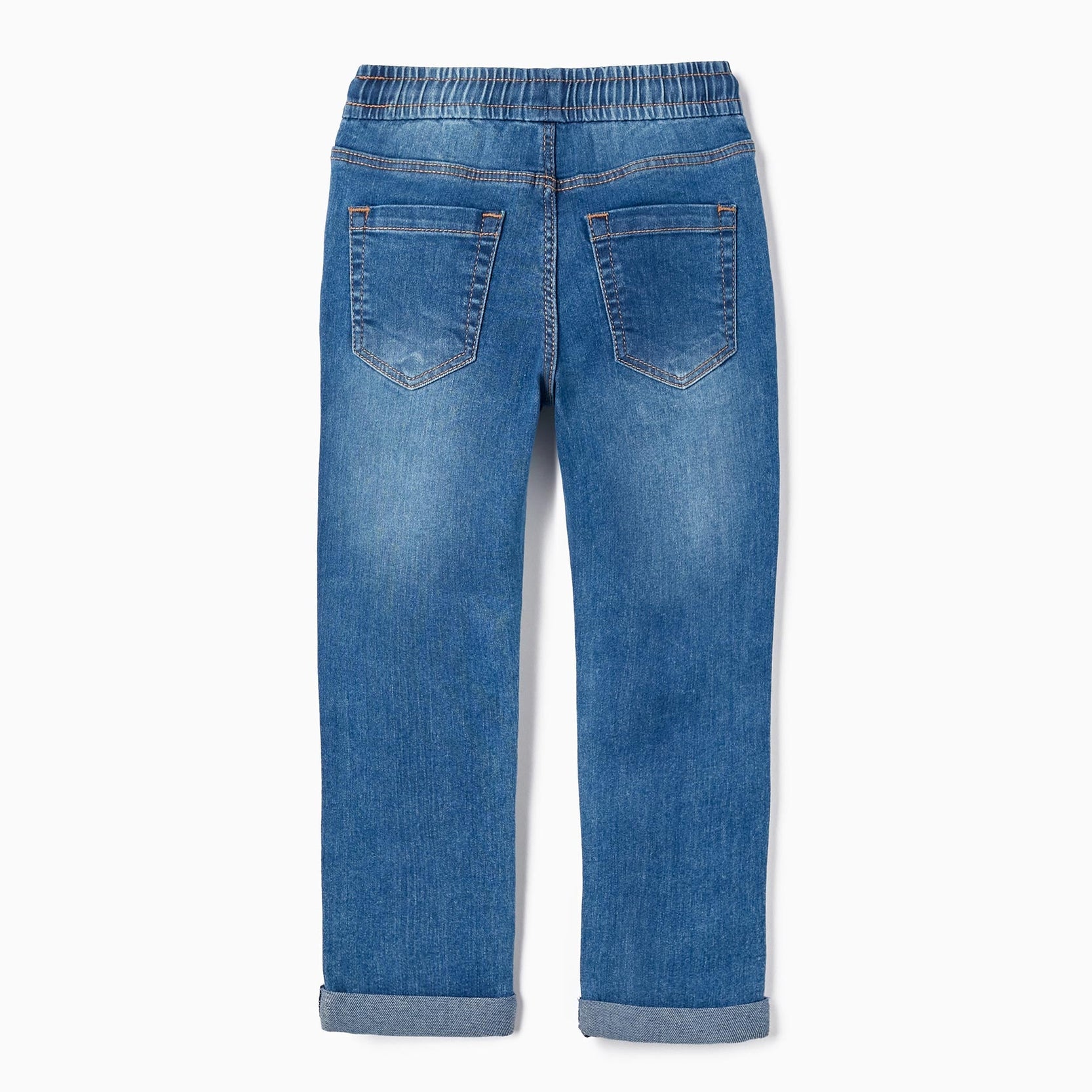 Sporty Denim Trousers for Boys 'Slim Fit', Blue