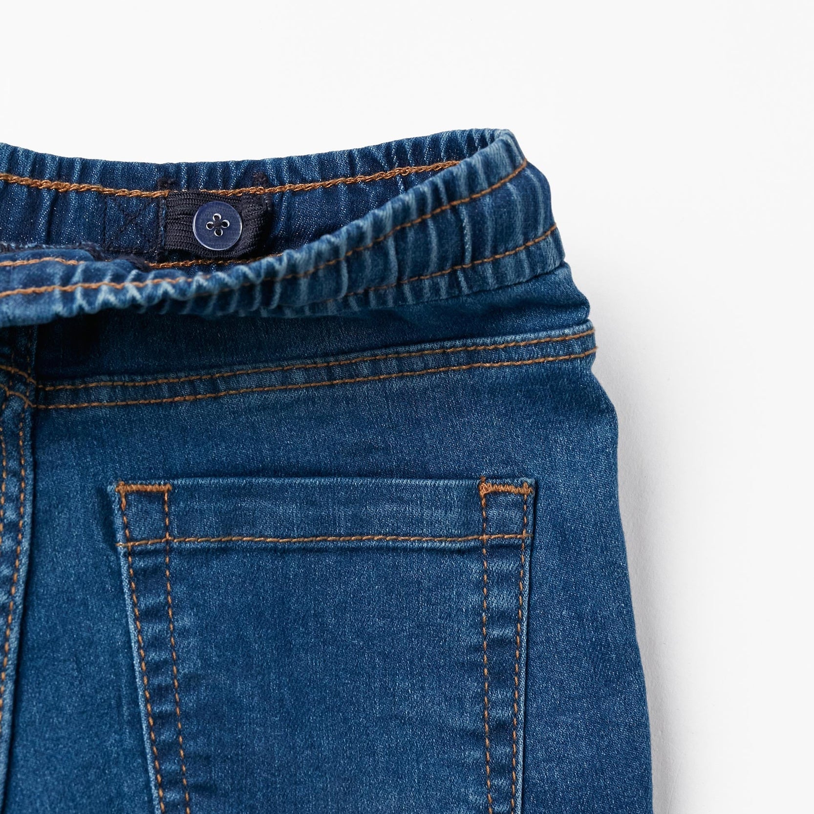 Sporty Denim Trousers for Boys 'Slim Fit', Blue