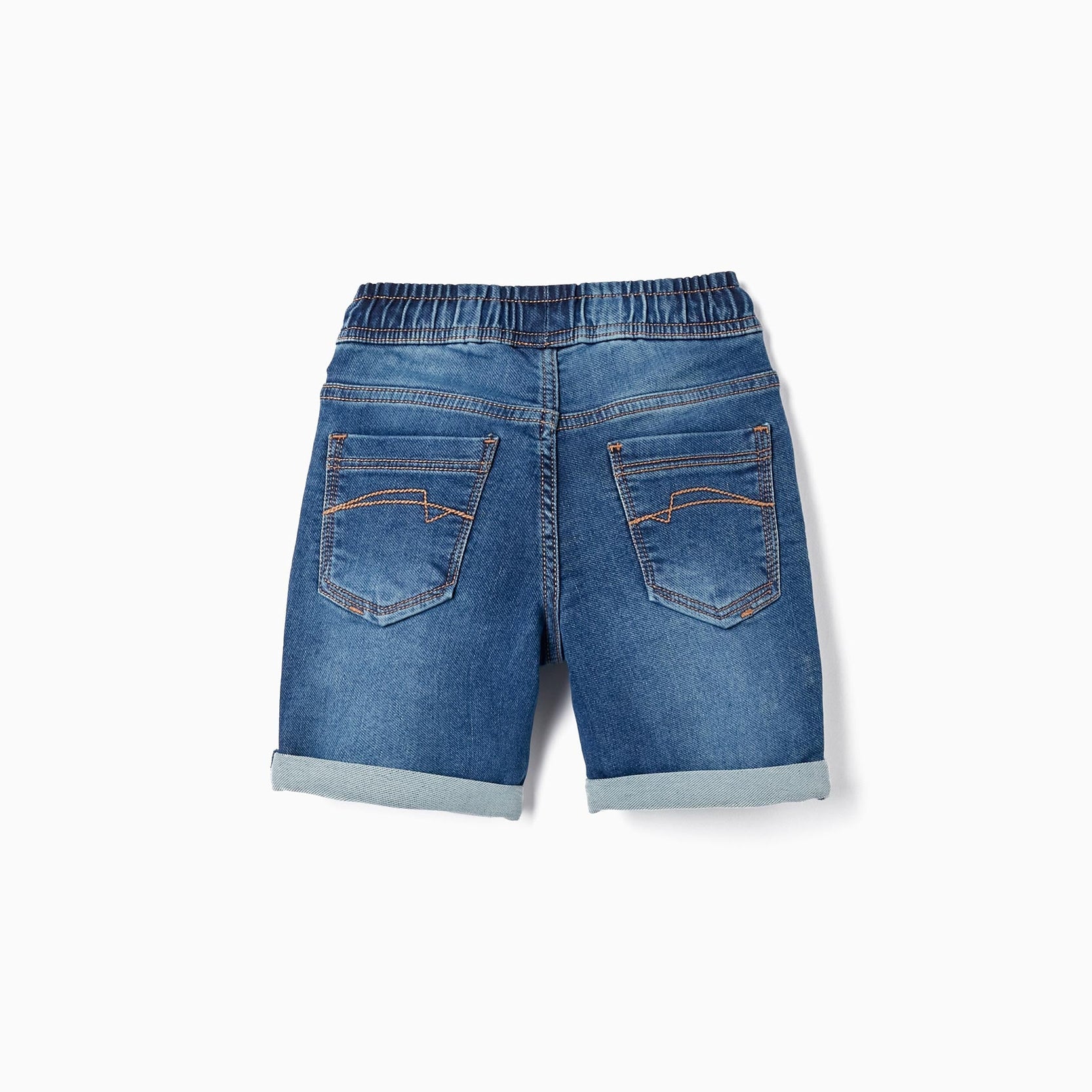 Midi Sports Shorts for Boys, Dark Blue