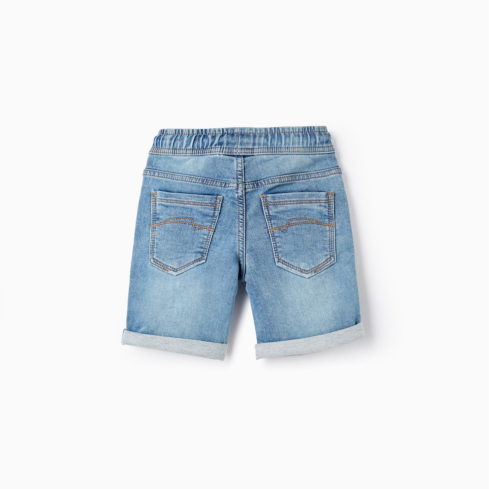 Midi Sports Shorts for Boys, Light Blue