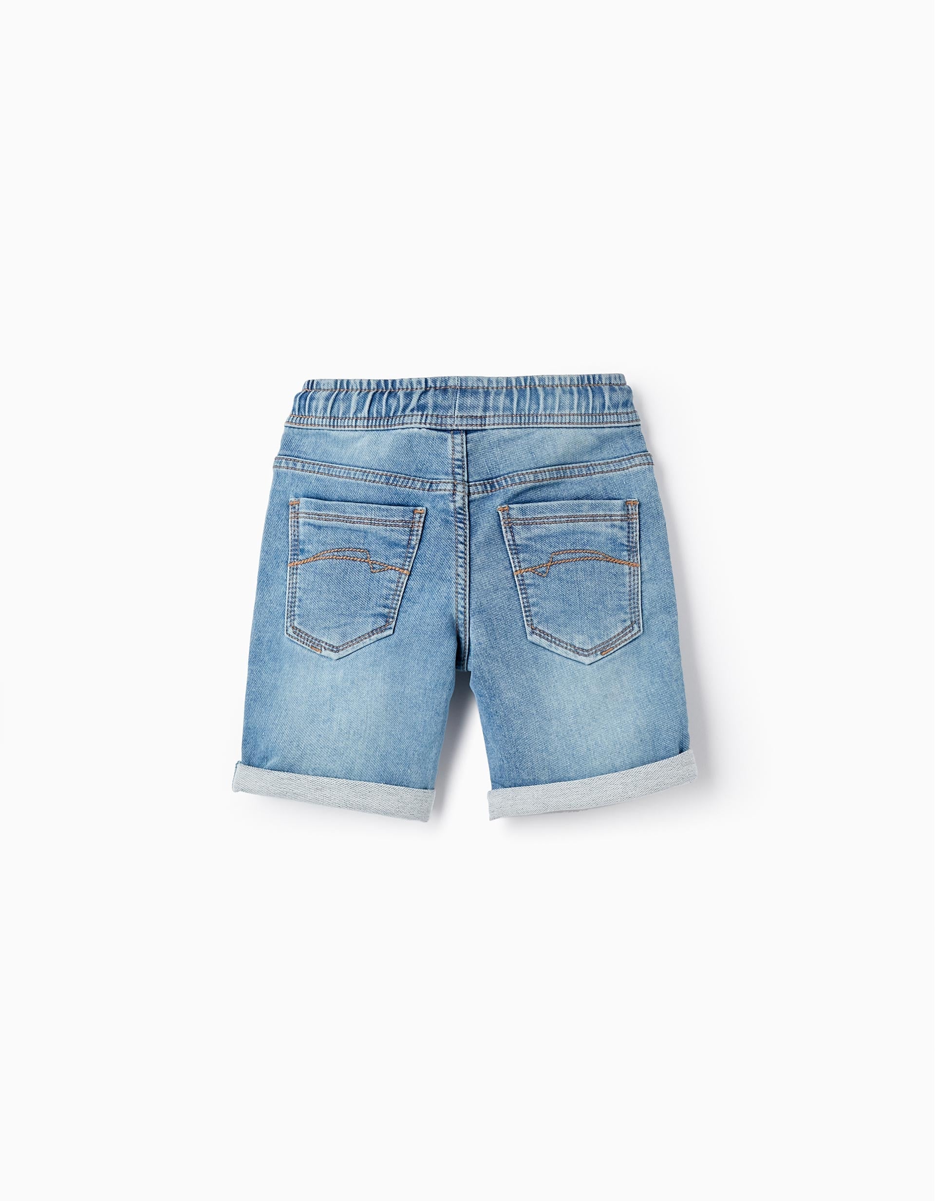 Midi Sports Shorts for Boys, Light Blue